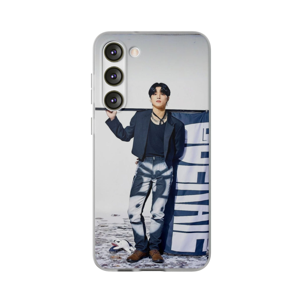 Ateez Wooyoung Cell Phone Case - iPhone, Samsung and Custom Covers - K - Pop Phone Covers, Gifts for Carats, SVT Stylish Cell Phone Accessories - Beyond The Shoppe