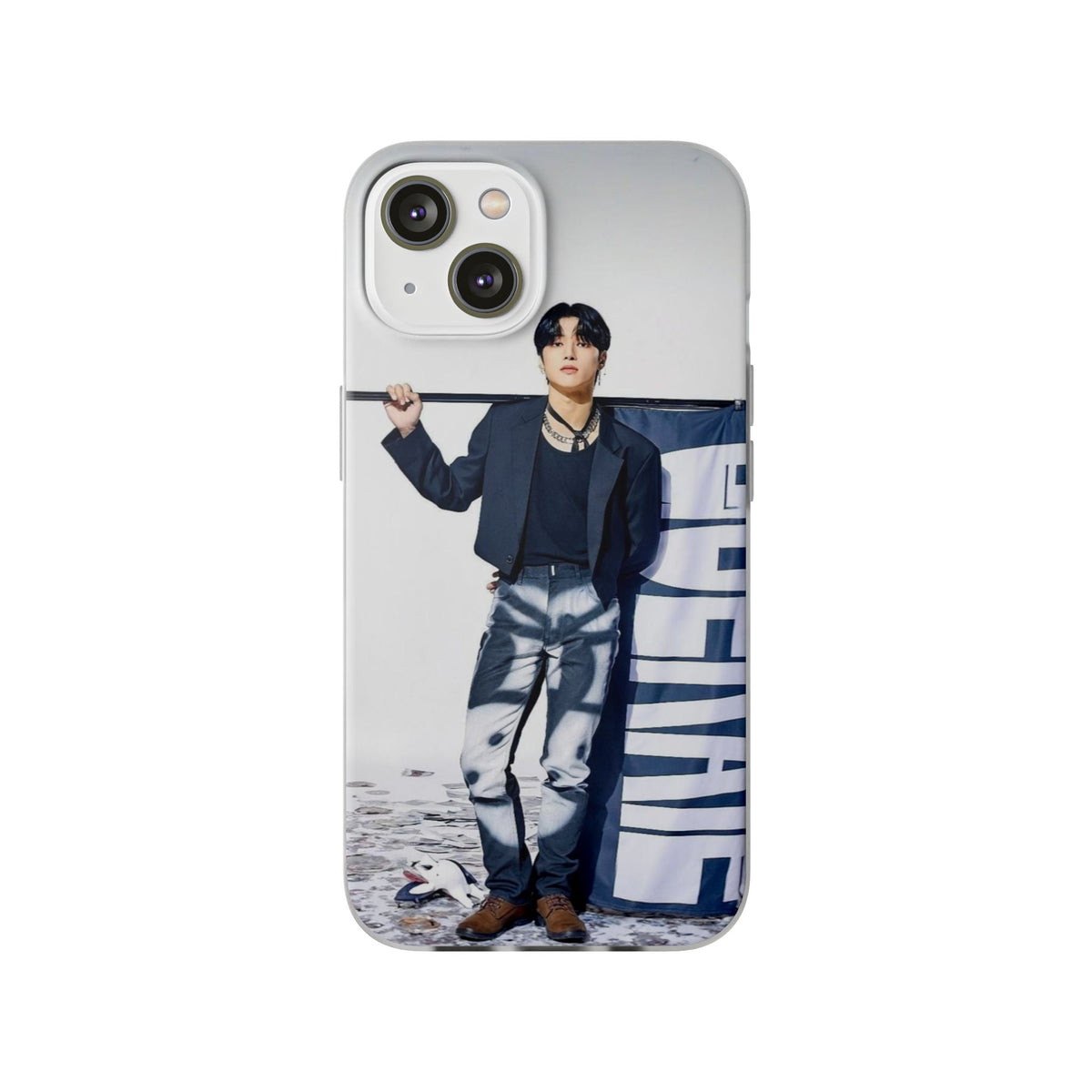 Ateez Wooyoung Cell Phone Case - iPhone, Samsung and Custom Covers - K - Pop Phone Covers, Gifts for Carats, SVT Stylish Cell Phone Accessories - Beyond The Shoppe