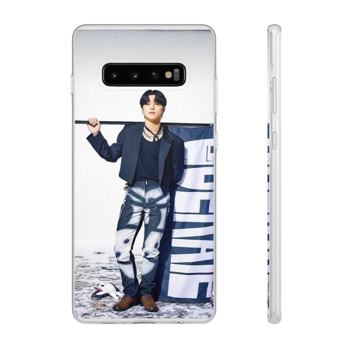 Ateez Wooyoung Cell Phone Case - iPhone, Samsung and Custom Covers - K - Pop Phone Covers, Gifts for Carats, SVT Stylish Cell Phone Accessories - Beyond The Shoppe