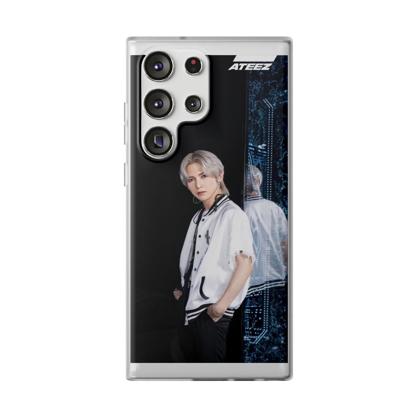 Ateez Yeosang Cell Phone Case - iPhone, Samsung and Custom Covers - K - Pop Phone Covers, Gifts for Carats, SVT Stylish Cell Phone Accessories - Beyond The Shoppe