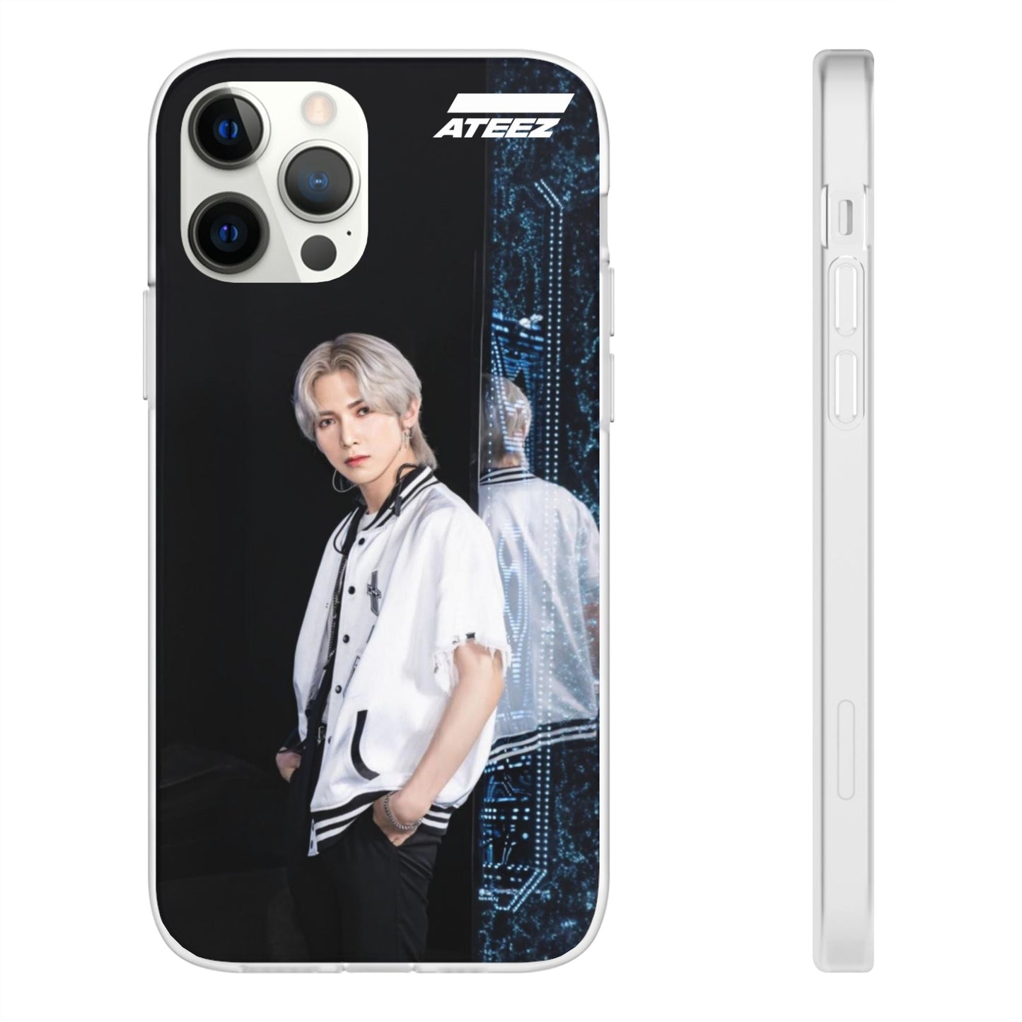Ateez Yeosang Cell Phone Case - iPhone, Samsung and Custom Covers - K - Pop Phone Covers, Gifts for Carats, SVT Stylish Cell Phone Accessories - Beyond The Shoppe