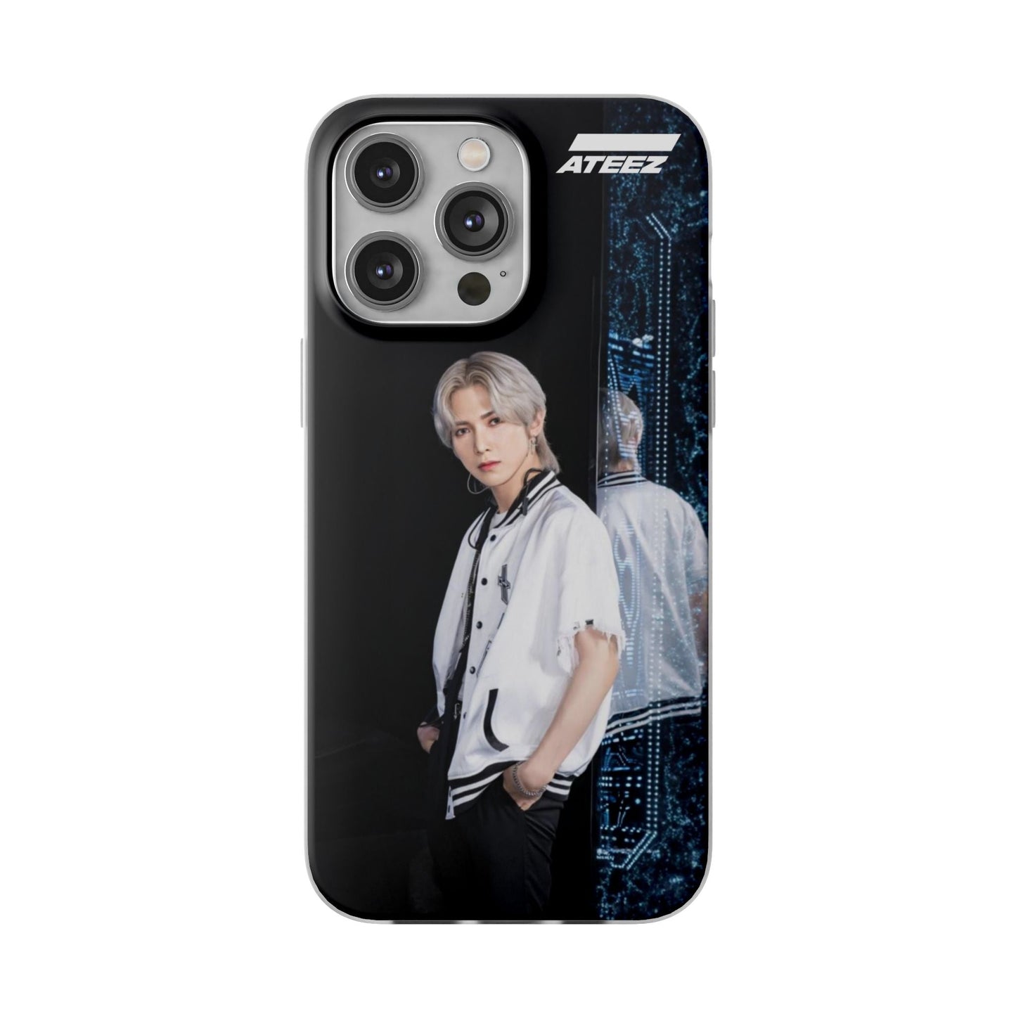 Ateez Yeosang Cell Phone Case - iPhone, Samsung and Custom Covers - K - Pop Phone Covers, Gifts for Carats, SVT Stylish Cell Phone Accessories - Beyond The Shoppe