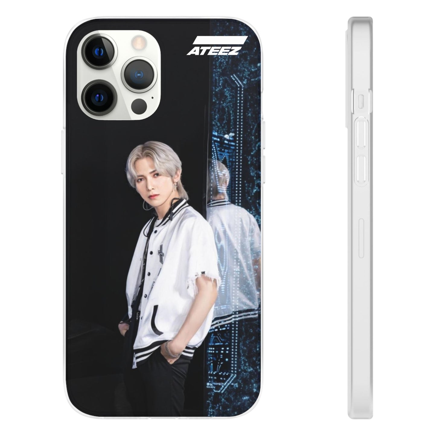Ateez Yeosang Cell Phone Case - iPhone, Samsung and Custom Covers - K - Pop Phone Covers, Gifts for Carats, SVT Stylish Cell Phone Accessories - Beyond The Shoppe