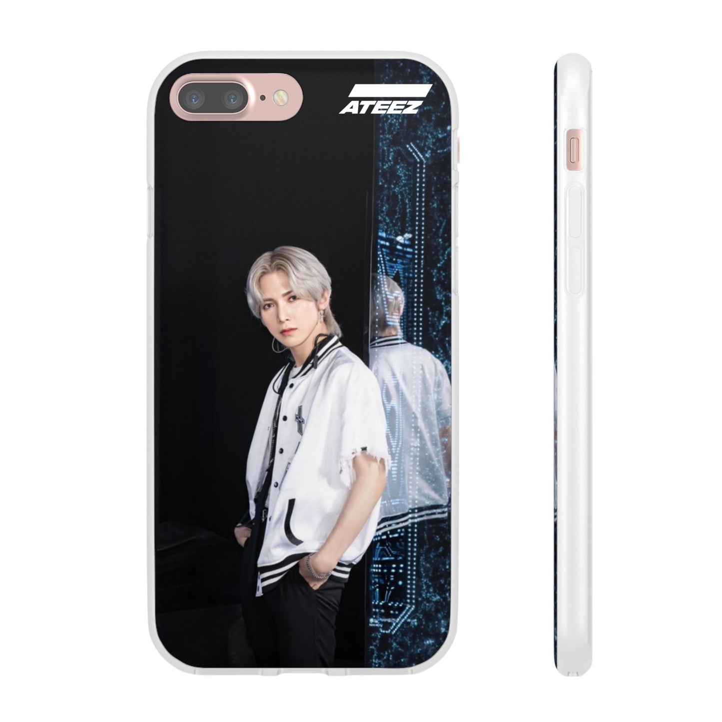Ateez Yeosang Cell Phone Case - iPhone, Samsung and Custom Covers - K - Pop Phone Covers, Gifts for Carats, SVT Stylish Cell Phone Accessories - Beyond The Shoppe