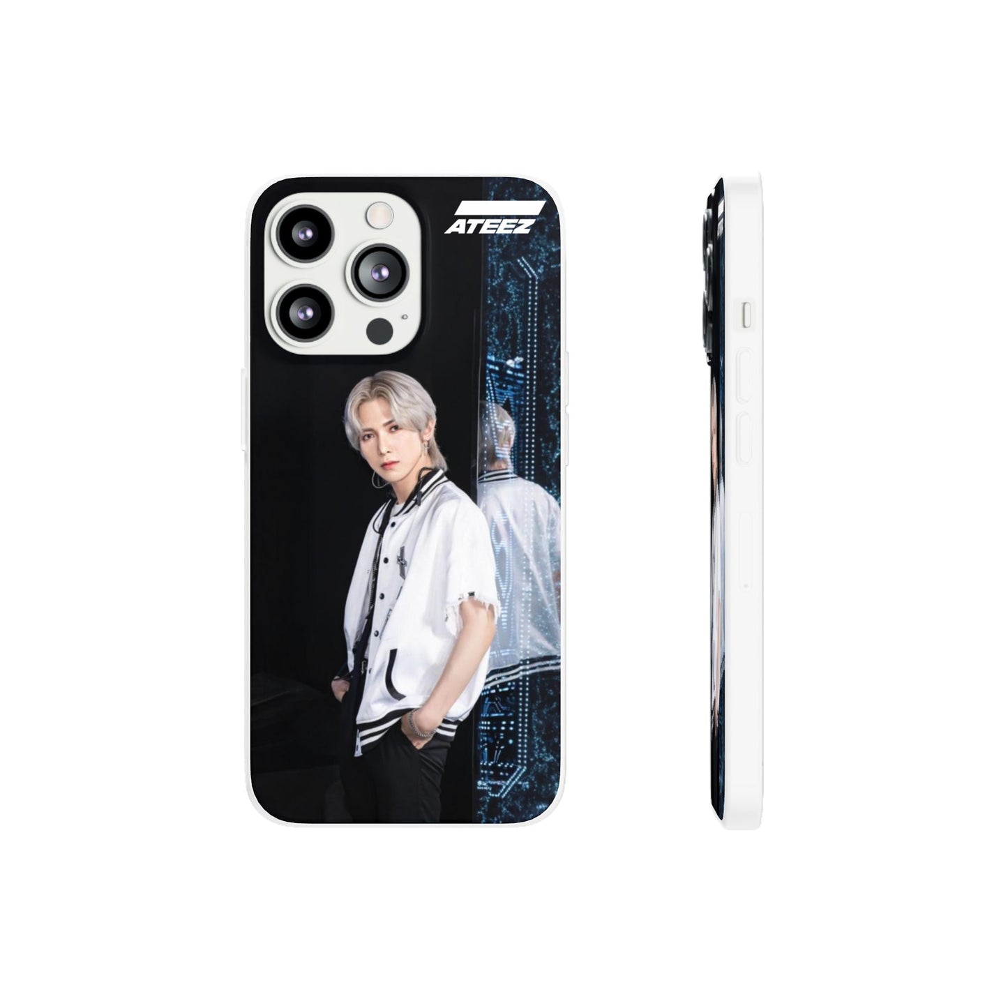 Ateez Yeosang Cell Phone Case - iPhone, Samsung and Custom Covers - K - Pop Phone Covers, Gifts for Carats, SVT Stylish Cell Phone Accessories - Beyond The Shoppe