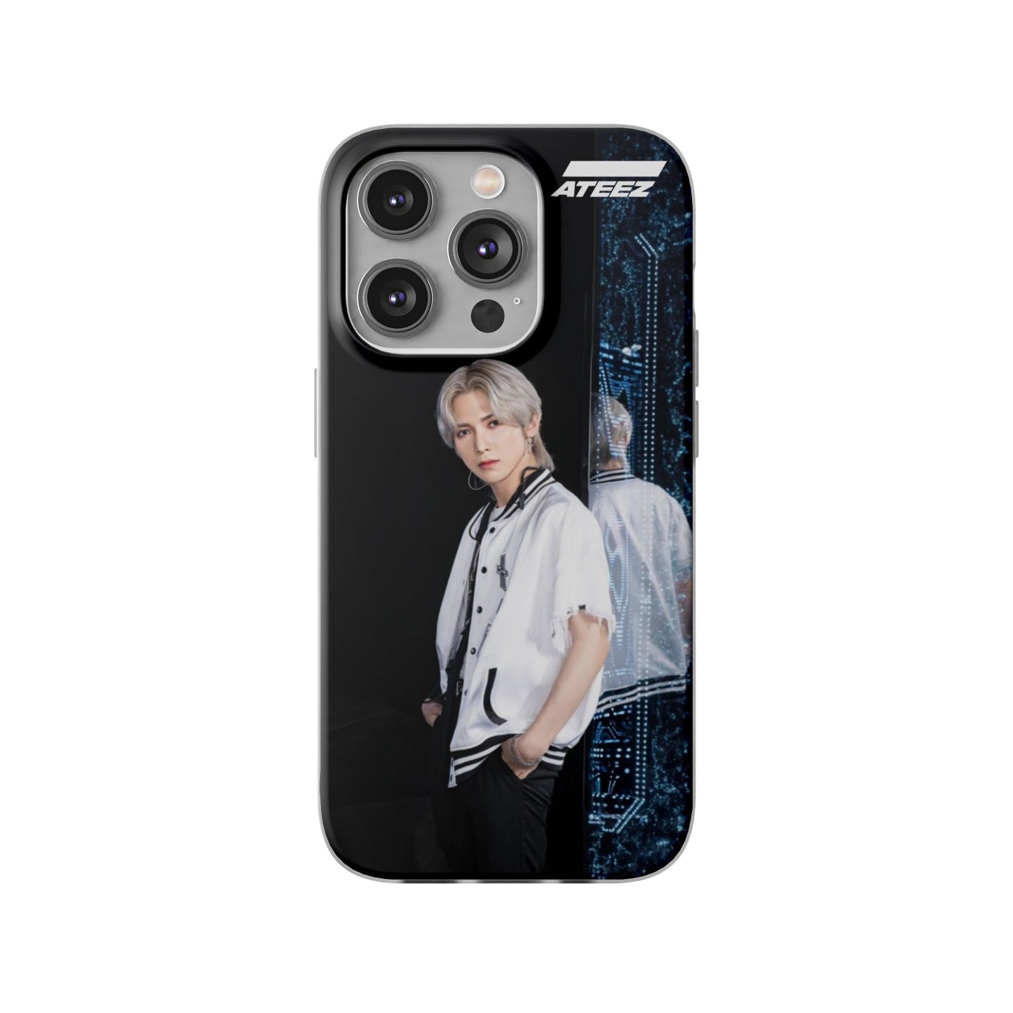 Ateez Yeosang Cell Phone Case - iPhone, Samsung and Custom Covers - K - Pop Phone Covers, Gifts for Carats, SVT Stylish Cell Phone Accessories - Beyond The Shoppe