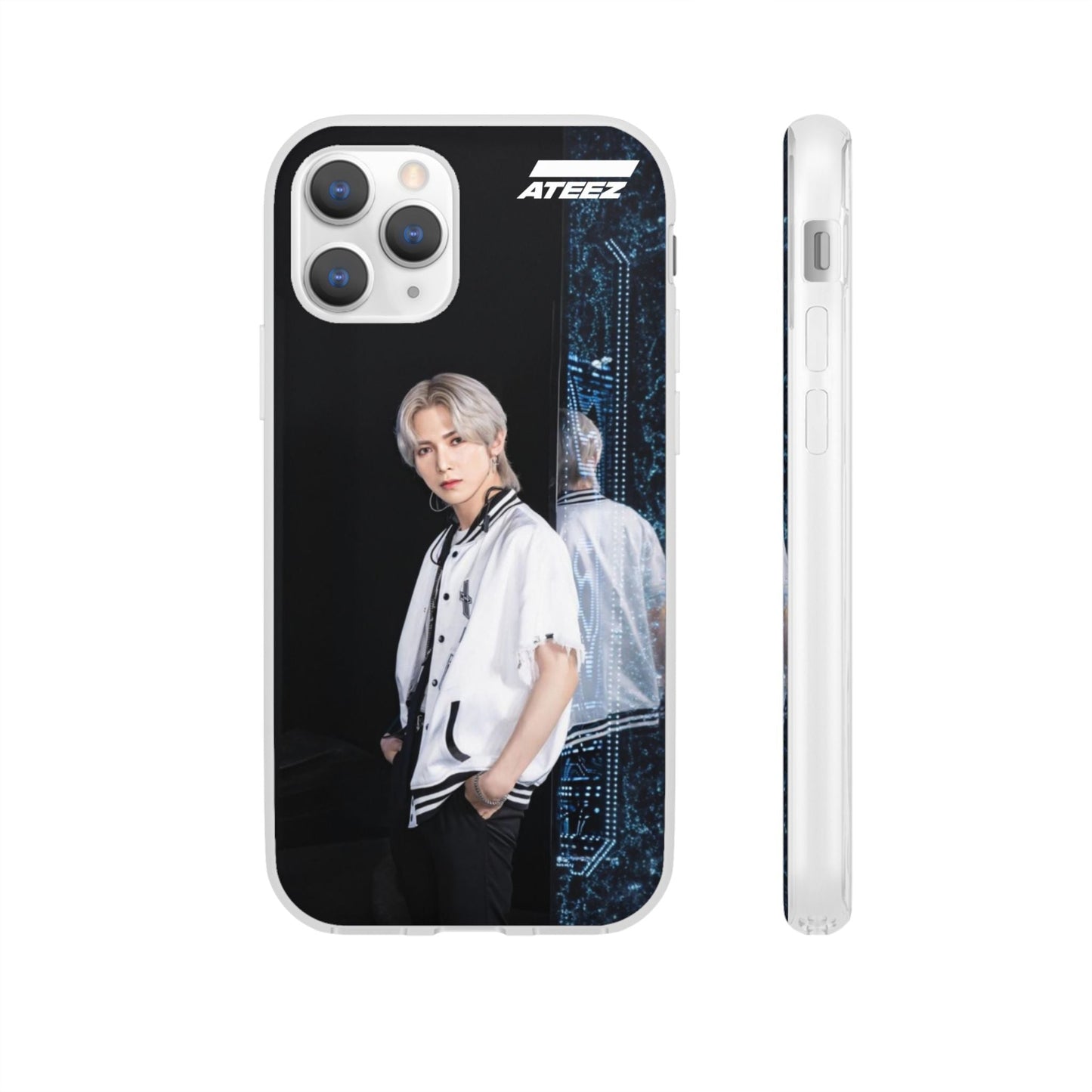 Ateez Yeosang Cell Phone Case - iPhone, Samsung and Custom Covers - K - Pop Phone Covers, Gifts for Carats, SVT Stylish Cell Phone Accessories - Beyond The Shoppe