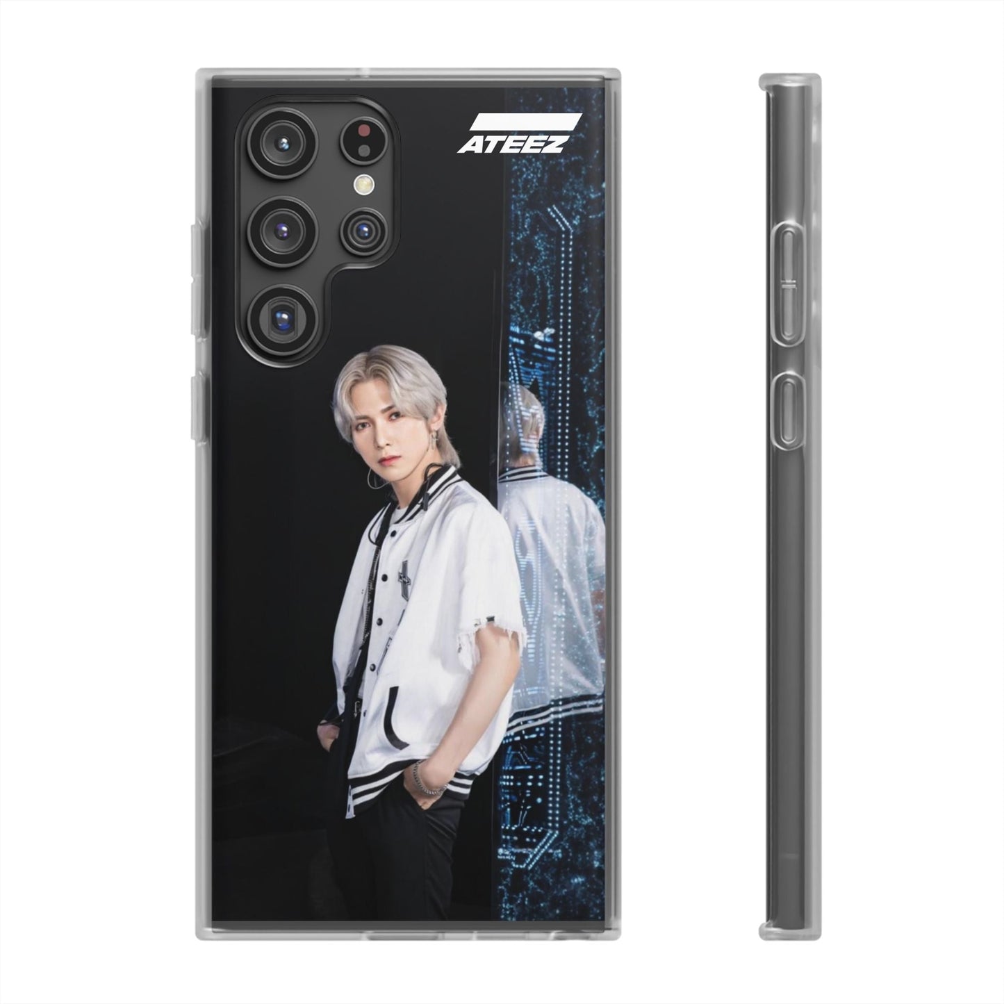 Ateez Yeosang Cell Phone Case - iPhone, Samsung and Custom Covers - K - Pop Phone Covers, Gifts for Carats, SVT Stylish Cell Phone Accessories - Beyond The Shoppe