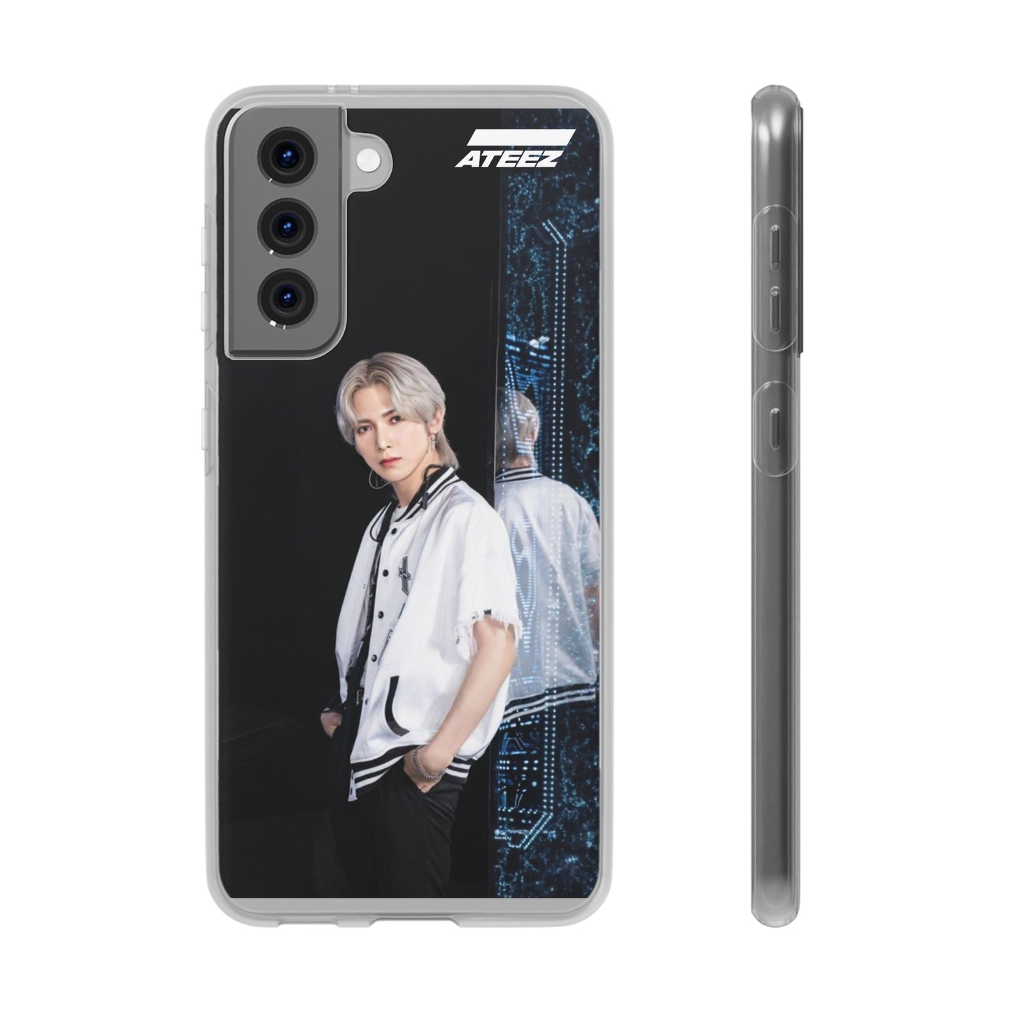 Ateez Yeosang Cell Phone Case - iPhone, Samsung and Custom Covers - K - Pop Phone Covers, Gifts for Carats, SVT Stylish Cell Phone Accessories - Beyond The Shoppe