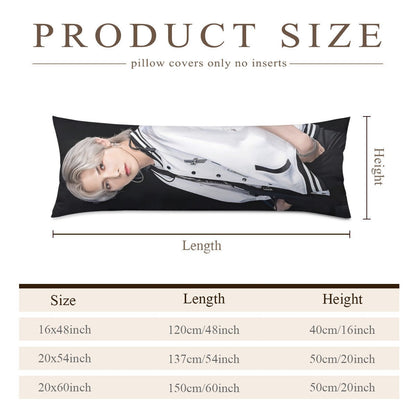 Ateez Yeosang Full Body Pillow Case - Double Sided Full Body Pillowcases - 3 sizes! Aniteez - Beyond The Shoppe