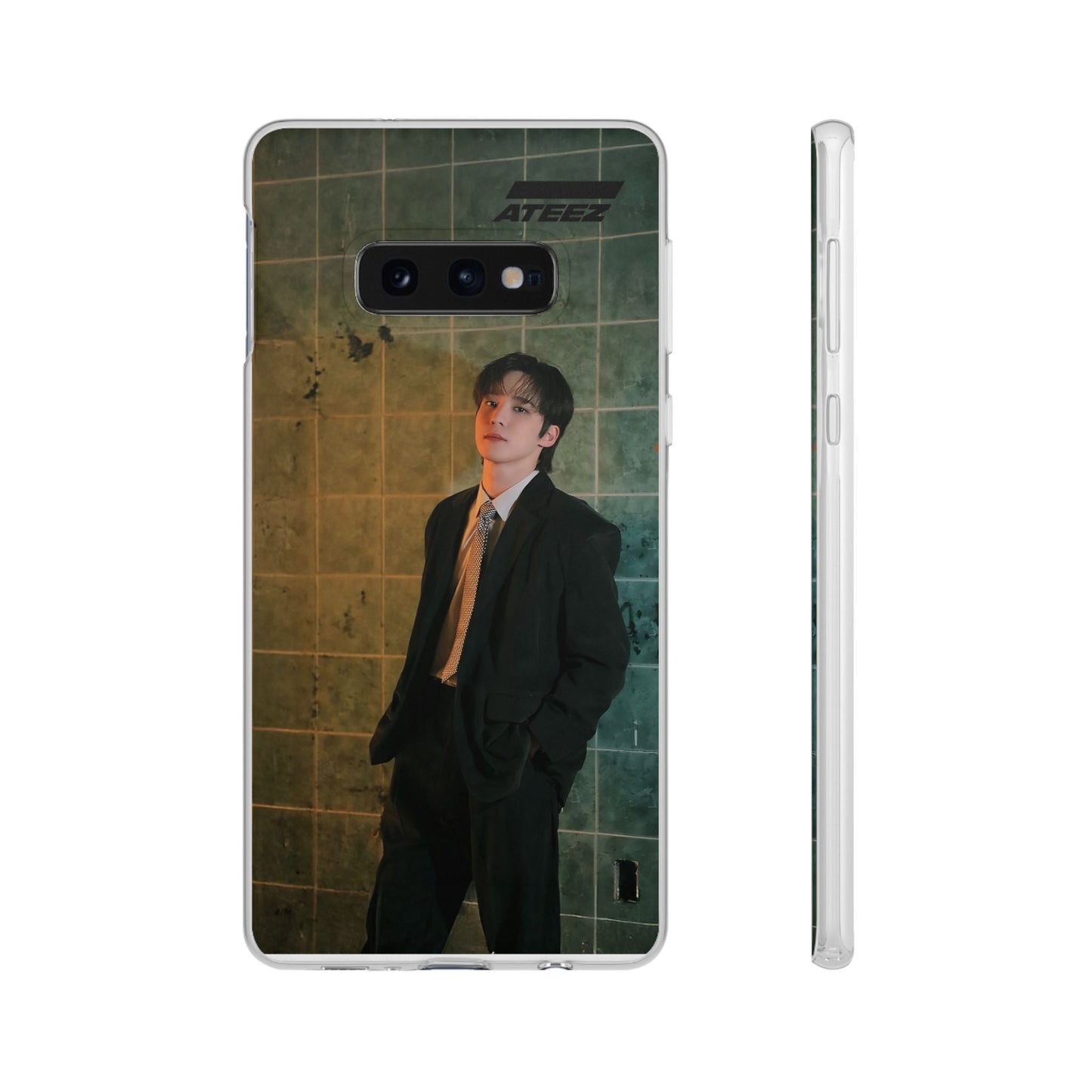 Ateez Yunho Cell Phone Case - iPhone, Samsung and Custom Covers - K - Pop Phone Covers, Gifts for Carats, SVT Stylish Cell Phone Accessories - Beyond The Shoppe
