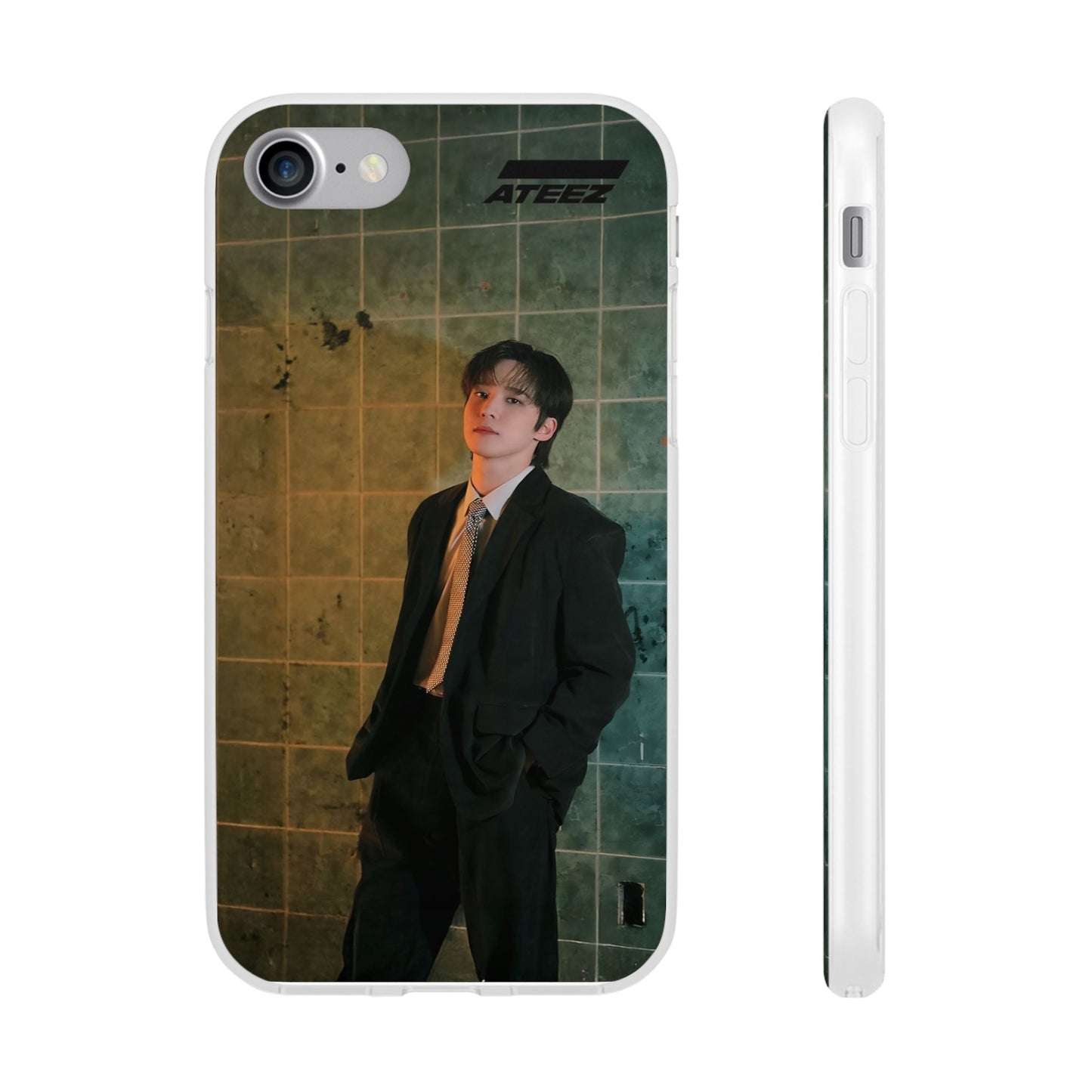 Ateez Yunho Cell Phone Case - iPhone, Samsung and Custom Covers - K - Pop Phone Covers, Gifts for Carats, SVT Stylish Cell Phone Accessories - Beyond The Shoppe