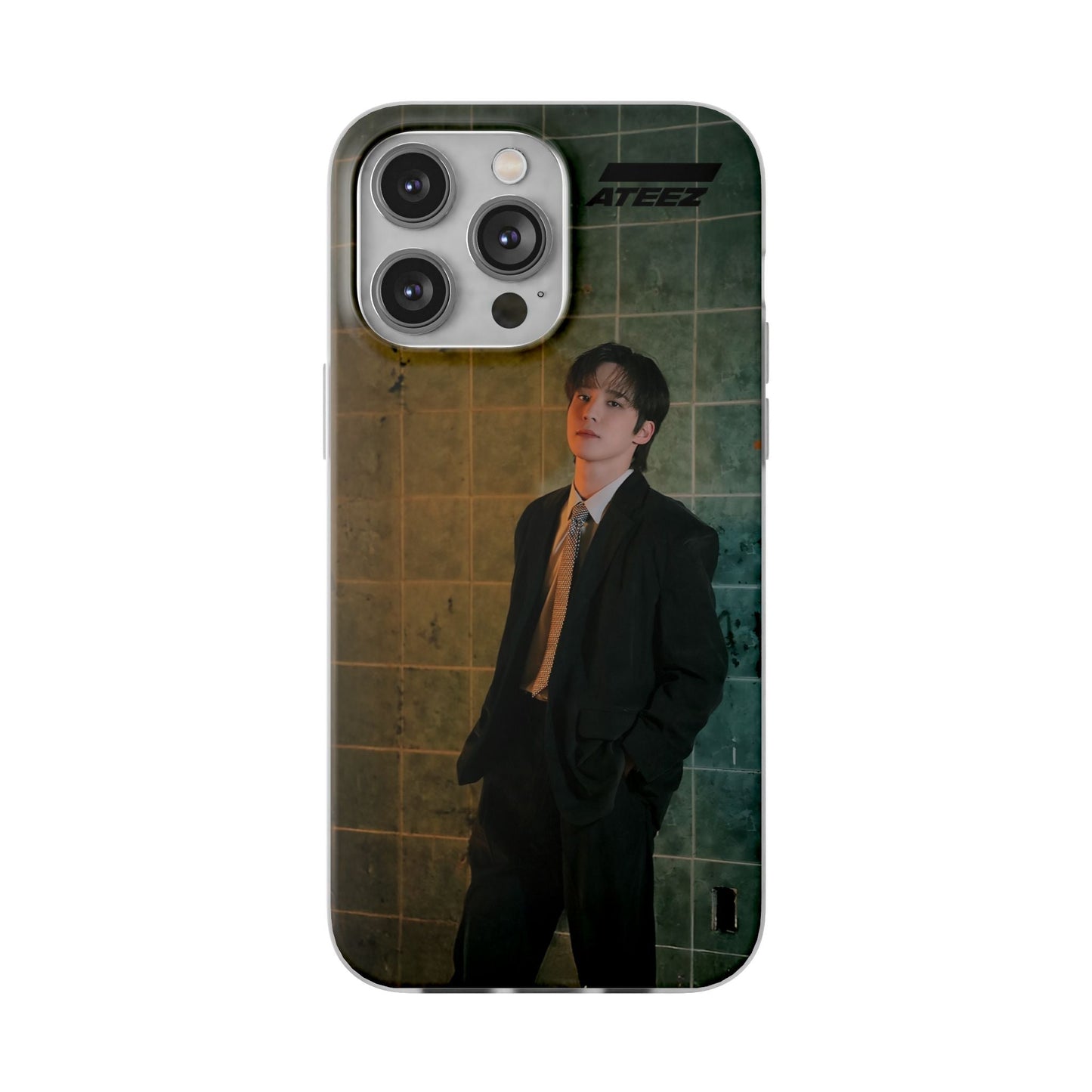 Ateez Yunho Cell Phone Case - iPhone, Samsung and Custom Covers - K - Pop Phone Covers, Gifts for Carats, SVT Stylish Cell Phone Accessories - Beyond The Shoppe