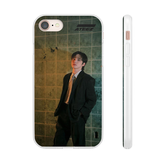 Ateez Yunho Cell Phone Case - iPhone, Samsung and Custom Covers - K - Pop Phone Covers, Gifts for Carats, SVT Stylish Cell Phone Accessories - Beyond The Shoppe