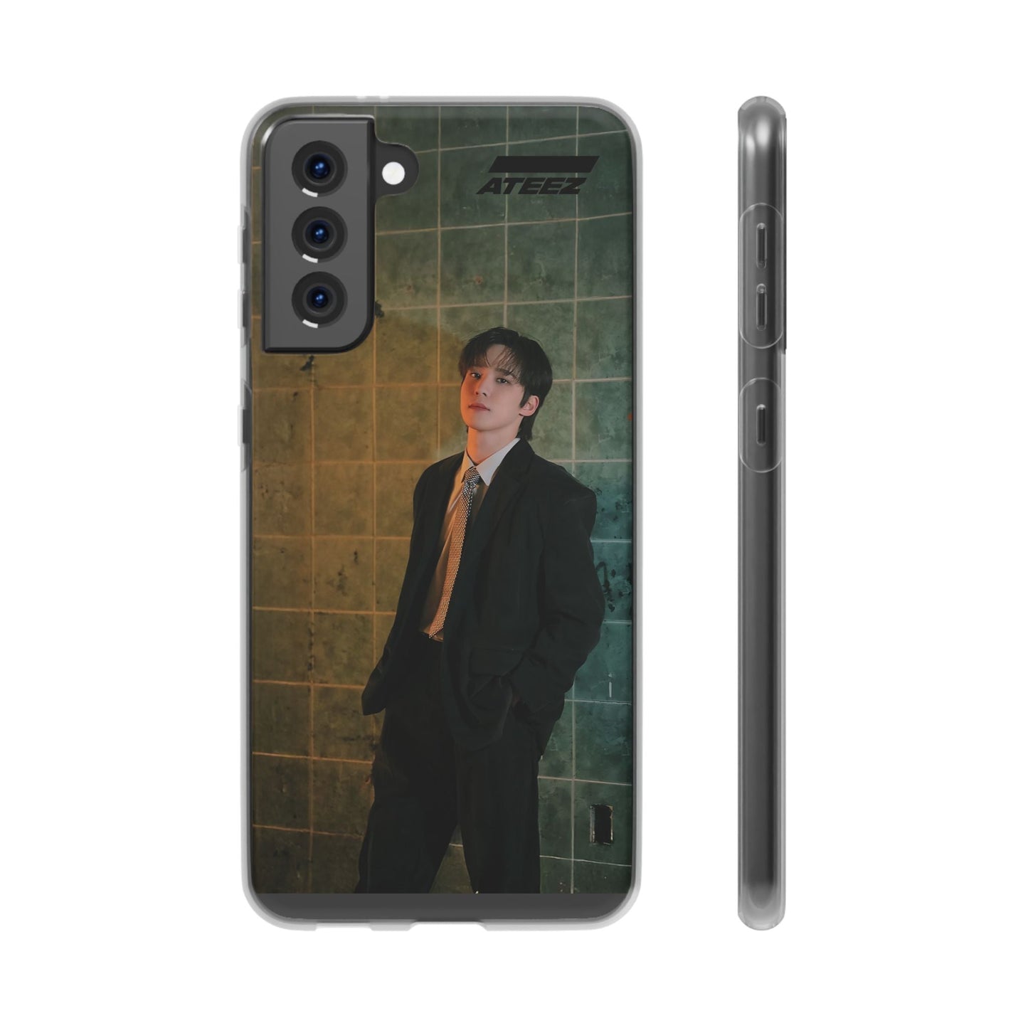 Ateez Yunho Cell Phone Case - iPhone, Samsung and Custom Covers - K - Pop Phone Covers, Gifts for Carats, SVT Stylish Cell Phone Accessories - Beyond The Shoppe