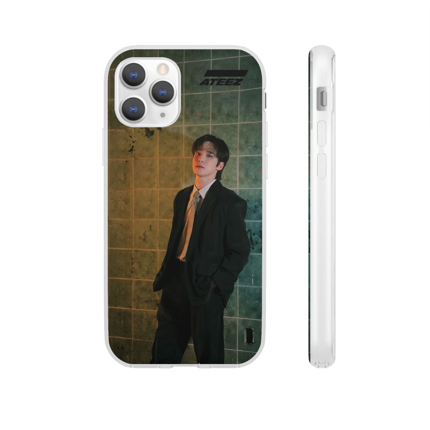 Ateez Yunho Cell Phone Case - iPhone, Samsung and Custom Covers - K - Pop Phone Covers, Gifts for Carats, SVT Stylish Cell Phone Accessories - Beyond The Shoppe