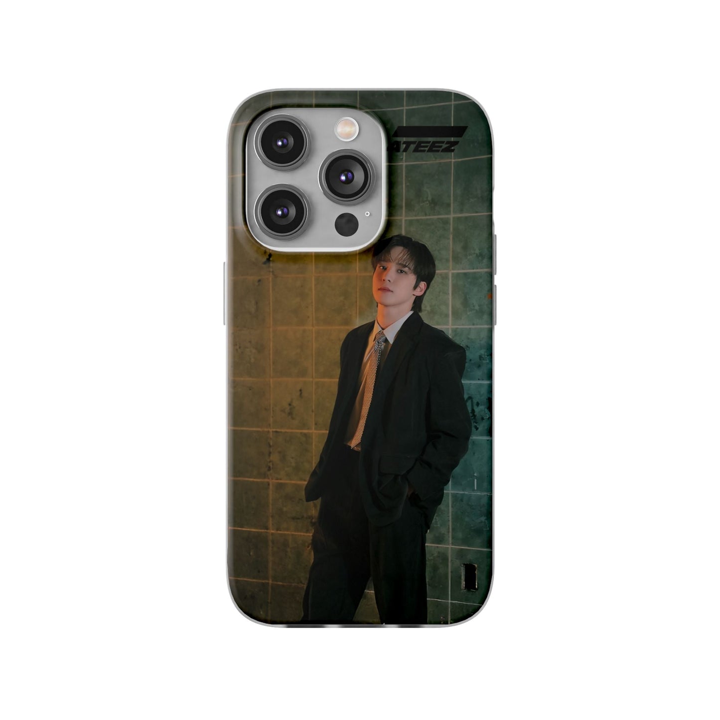 Ateez Yunho Cell Phone Case - iPhone, Samsung and Custom Covers - K - Pop Phone Covers, Gifts for Carats, SVT Stylish Cell Phone Accessories - Beyond The Shoppe