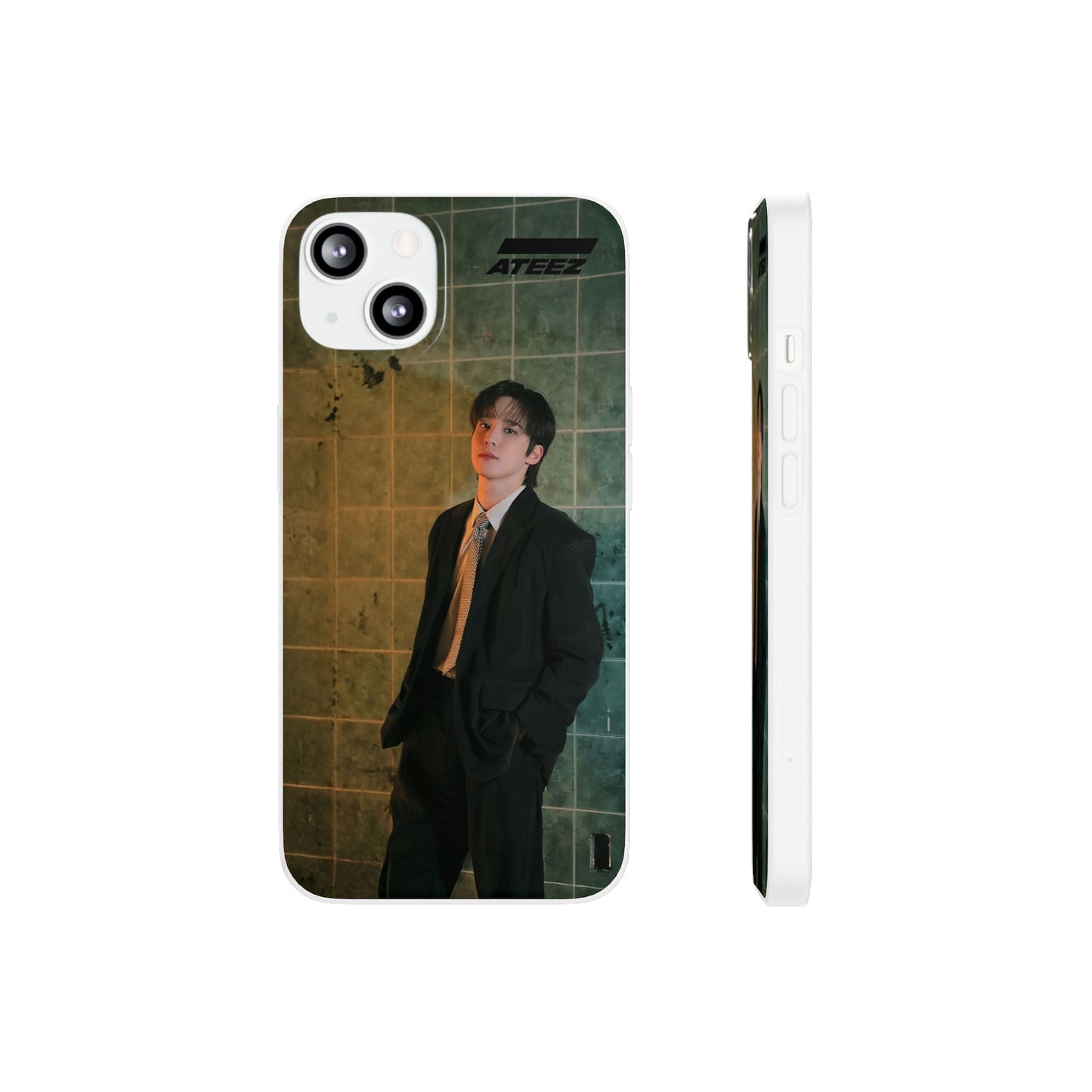 Ateez Yunho Cell Phone Case - iPhone, Samsung and Custom Covers - K - Pop Phone Covers, Gifts for Carats, SVT Stylish Cell Phone Accessories - Beyond The Shoppe