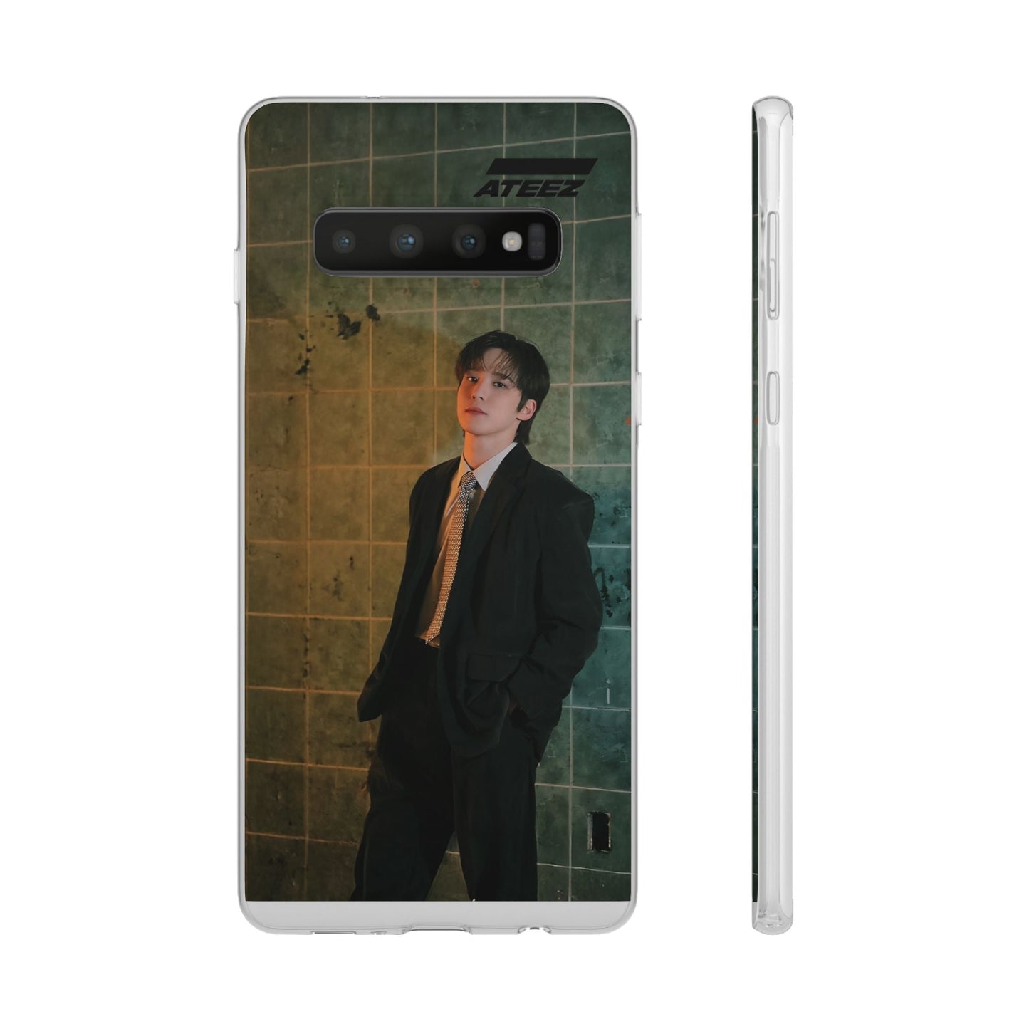 Ateez Yunho Cell Phone Case - iPhone, Samsung and Custom Covers - K - Pop Phone Covers, Gifts for Carats, SVT Stylish Cell Phone Accessories - Beyond The Shoppe