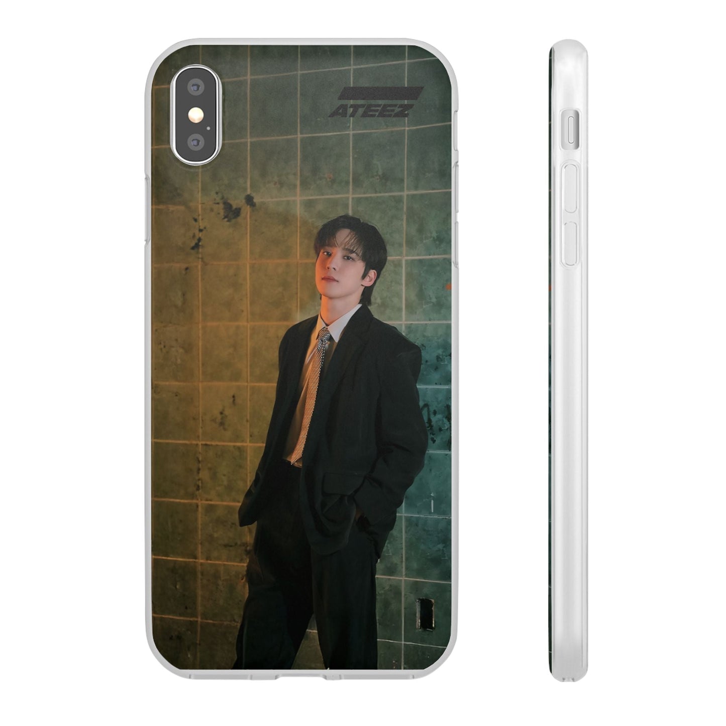 Ateez Yunho Cell Phone Case - iPhone, Samsung and Custom Covers - K - Pop Phone Covers, Gifts for Carats, SVT Stylish Cell Phone Accessories - Beyond The Shoppe