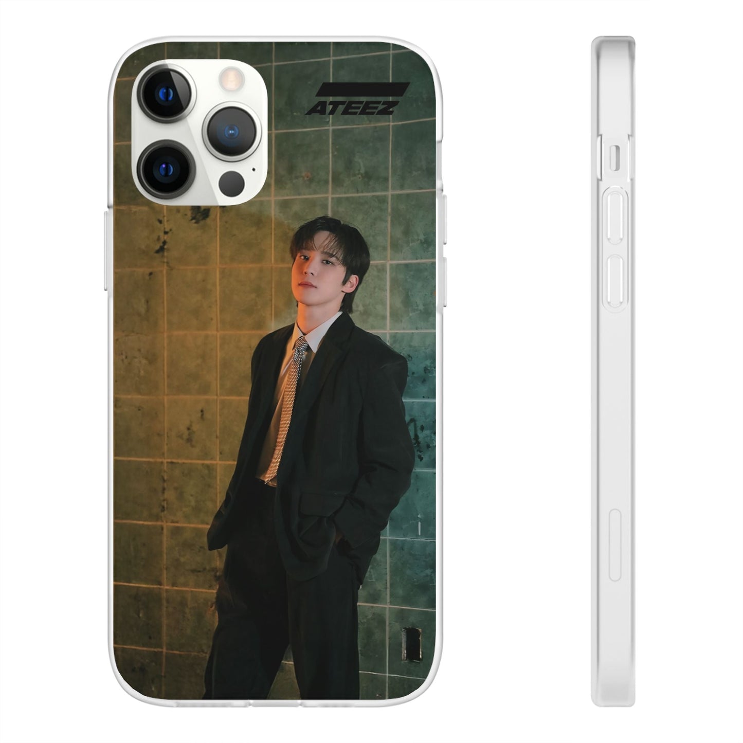 Ateez Yunho Cell Phone Case - iPhone, Samsung and Custom Covers - K - Pop Phone Covers, Gifts for Carats, SVT Stylish Cell Phone Accessories - Beyond The Shoppe