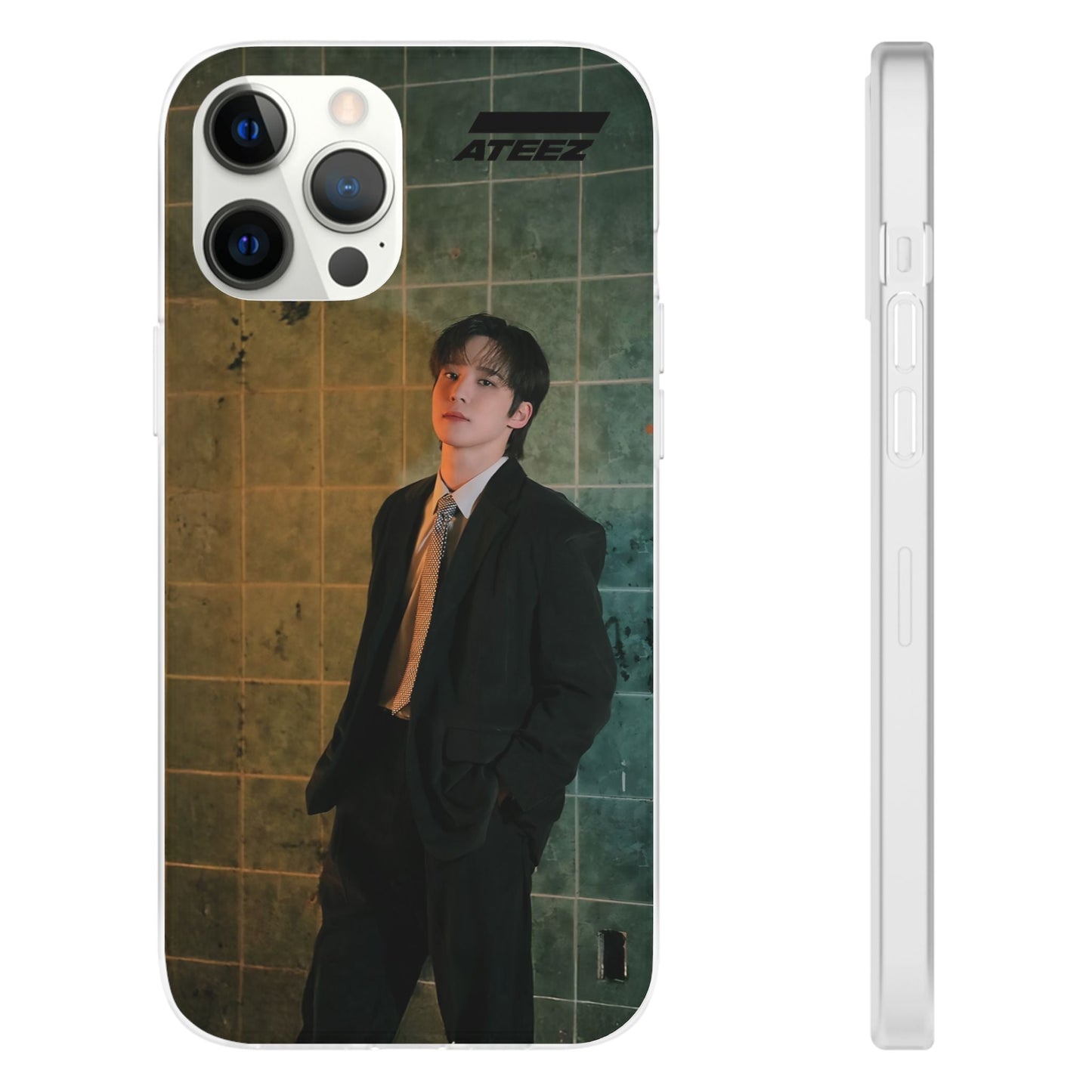 Ateez Yunho Cell Phone Case - iPhone, Samsung and Custom Covers - K - Pop Phone Covers, Gifts for Carats, SVT Stylish Cell Phone Accessories - Beyond The Shoppe