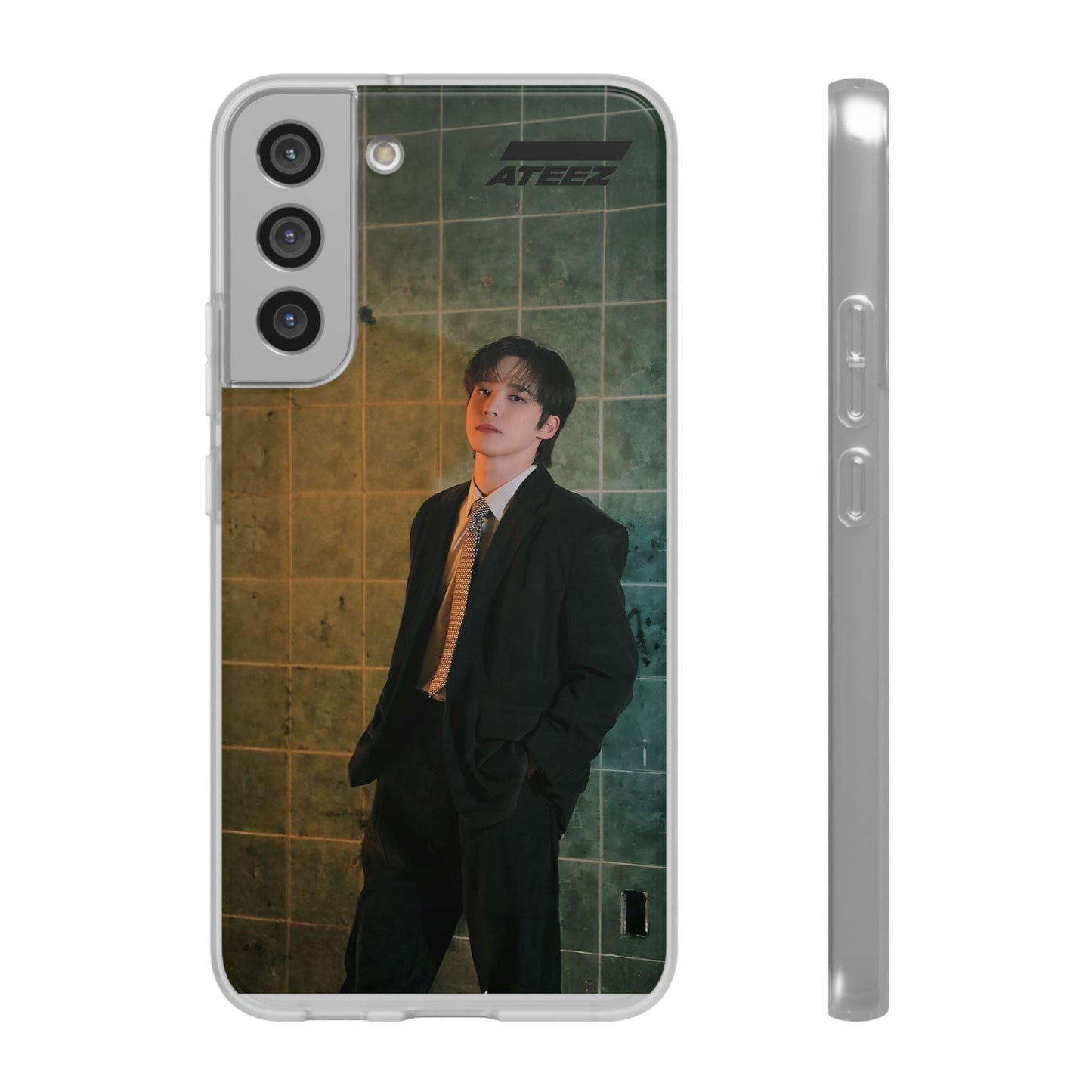 Ateez Yunho Cell Phone Case - iPhone, Samsung and Custom Covers - K - Pop Phone Covers, Gifts for Carats, SVT Stylish Cell Phone Accessories - Beyond The Shoppe