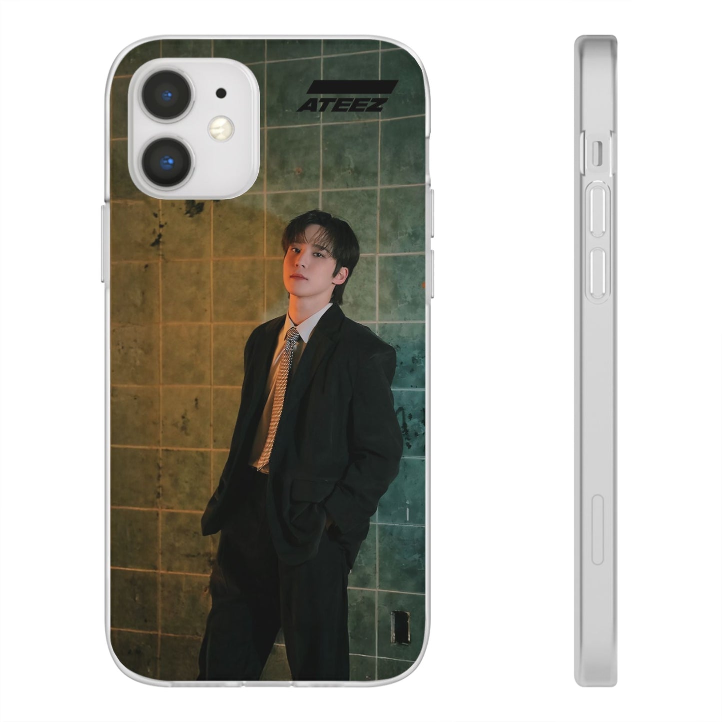 Ateez Yunho Cell Phone Case - iPhone, Samsung and Custom Covers - K - Pop Phone Covers, Gifts for Carats, SVT Stylish Cell Phone Accessories - Beyond The Shoppe