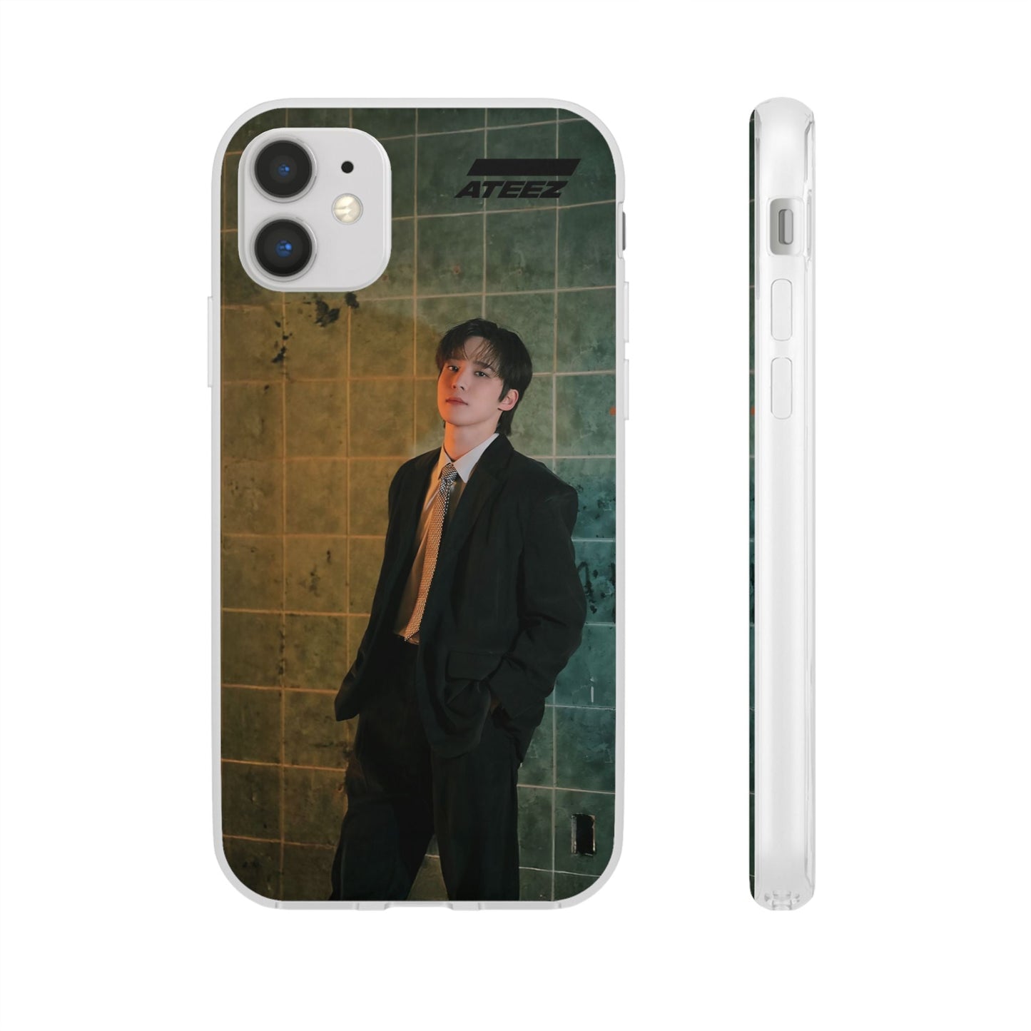 Ateez Yunho Cell Phone Case - iPhone, Samsung and Custom Covers - K - Pop Phone Covers, Gifts for Carats, SVT Stylish Cell Phone Accessories - Beyond The Shoppe