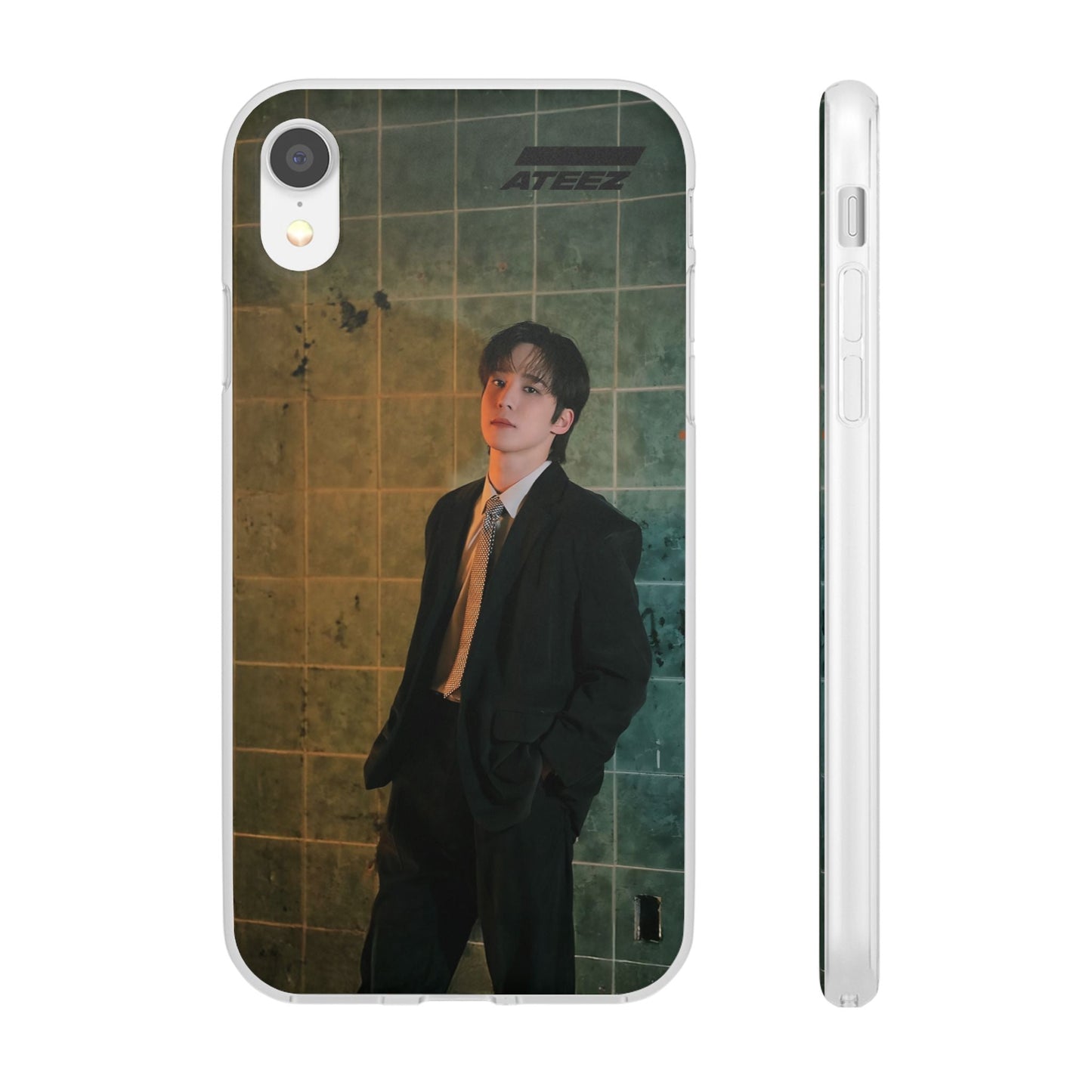 Ateez Yunho Cell Phone Case - iPhone, Samsung and Custom Covers - K - Pop Phone Covers, Gifts for Carats, SVT Stylish Cell Phone Accessories - Beyond The Shoppe