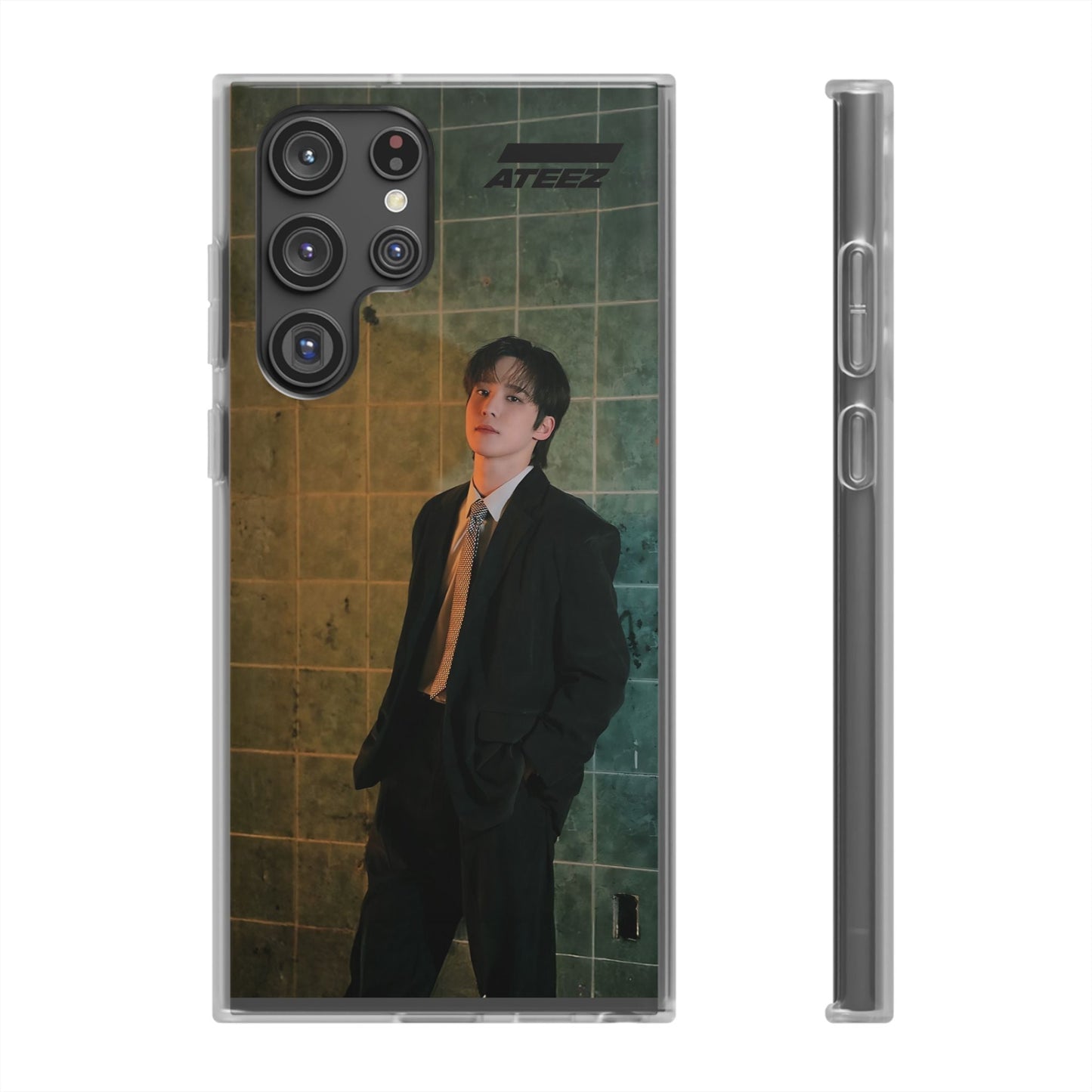 Ateez Yunho Cell Phone Case - iPhone, Samsung and Custom Covers - K - Pop Phone Covers, Gifts for Carats, SVT Stylish Cell Phone Accessories - Beyond The Shoppe