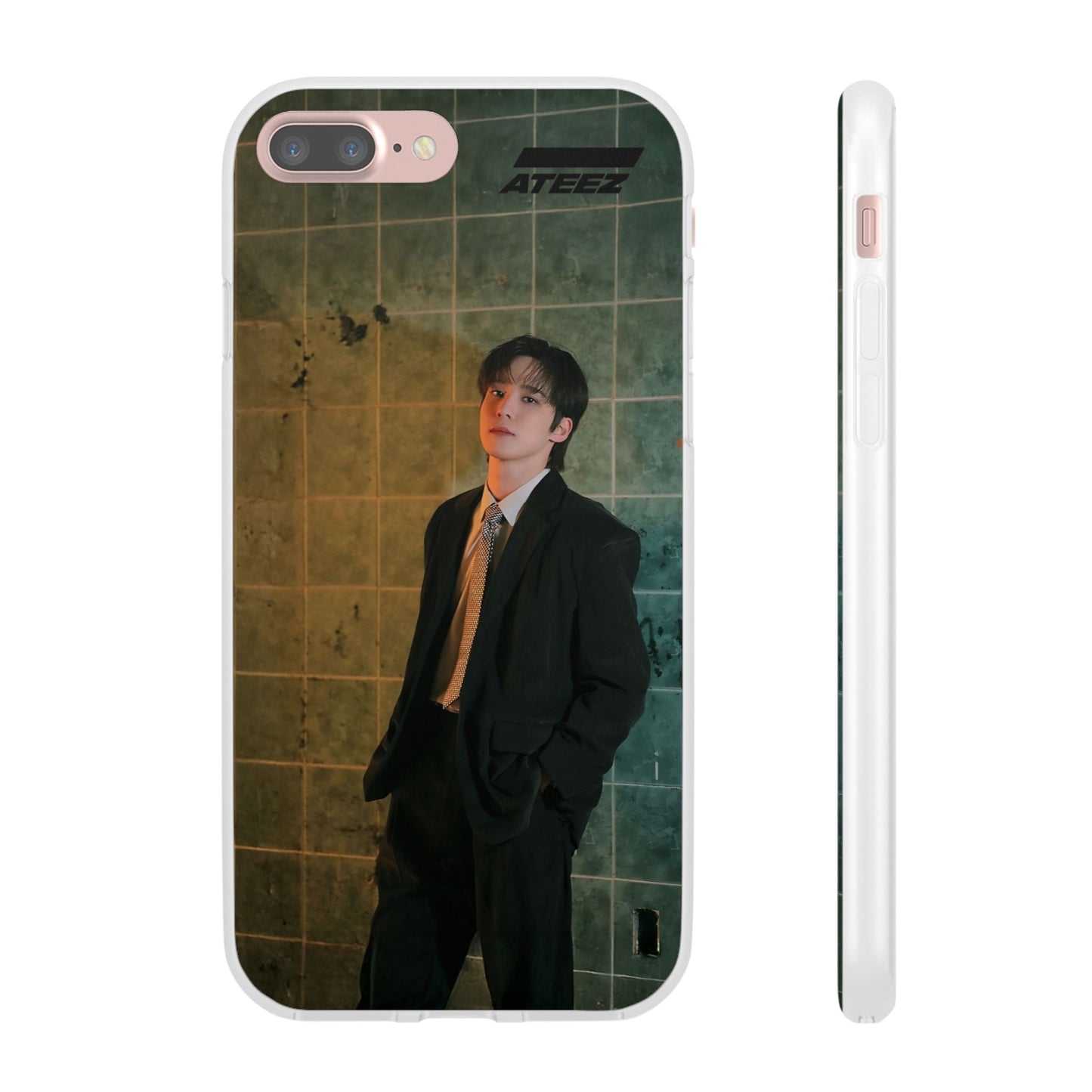 Ateez Yunho Cell Phone Case - iPhone, Samsung and Custom Covers - K - Pop Phone Covers, Gifts for Carats, SVT Stylish Cell Phone Accessories - Beyond The Shoppe