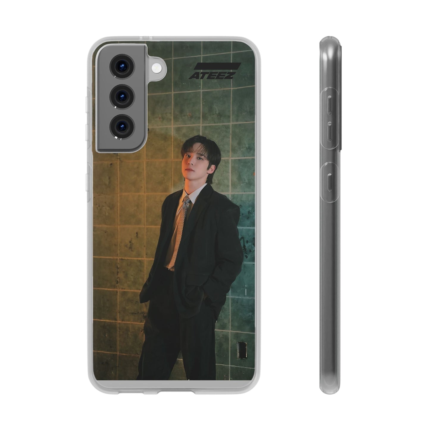 Ateez Yunho Cell Phone Case - iPhone, Samsung and Custom Covers - K - Pop Phone Covers, Gifts for Carats, SVT Stylish Cell Phone Accessories - Beyond The Shoppe