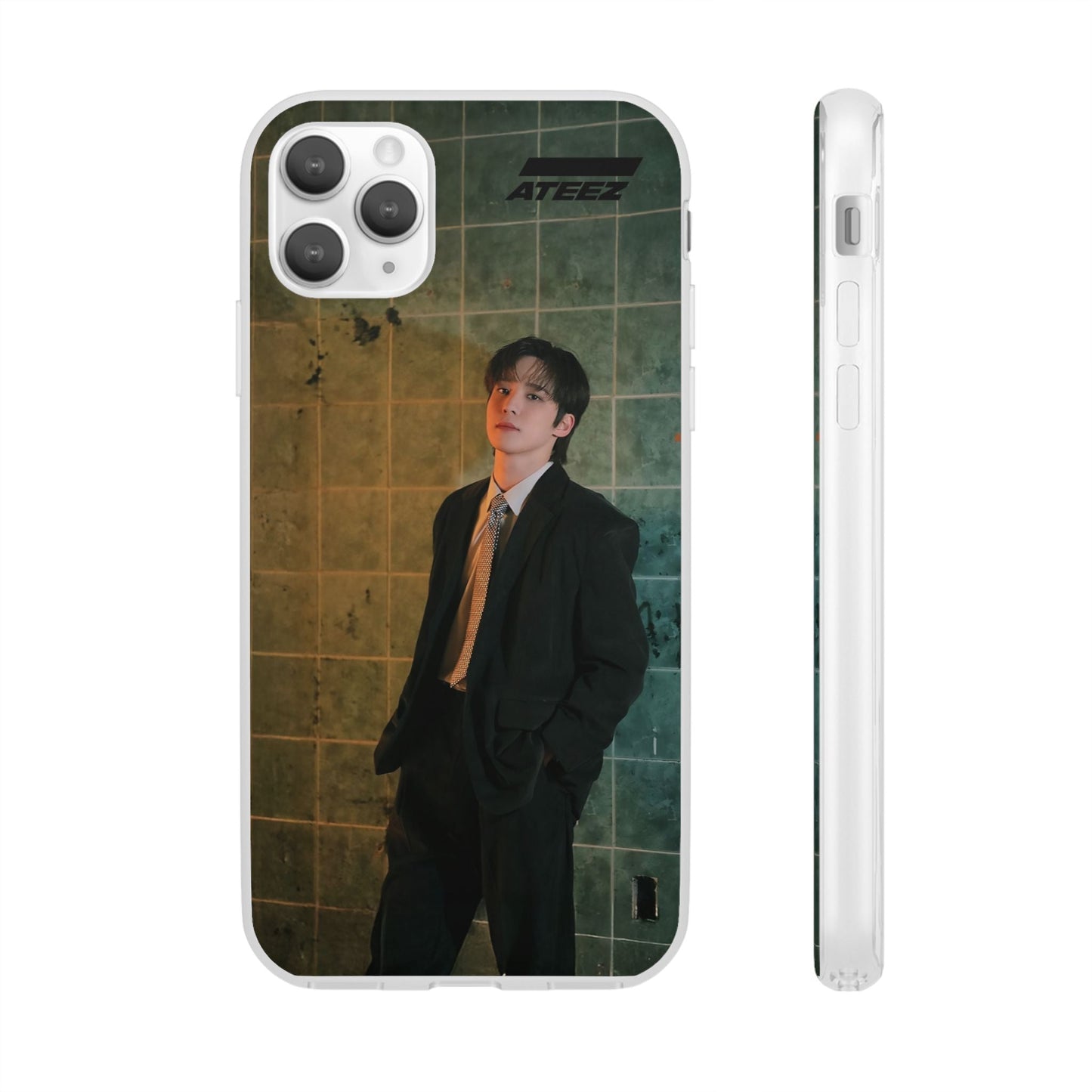 Ateez Yunho Cell Phone Case - iPhone, Samsung and Custom Covers - K - Pop Phone Covers, Gifts for Carats, SVT Stylish Cell Phone Accessories - Beyond The Shoppe