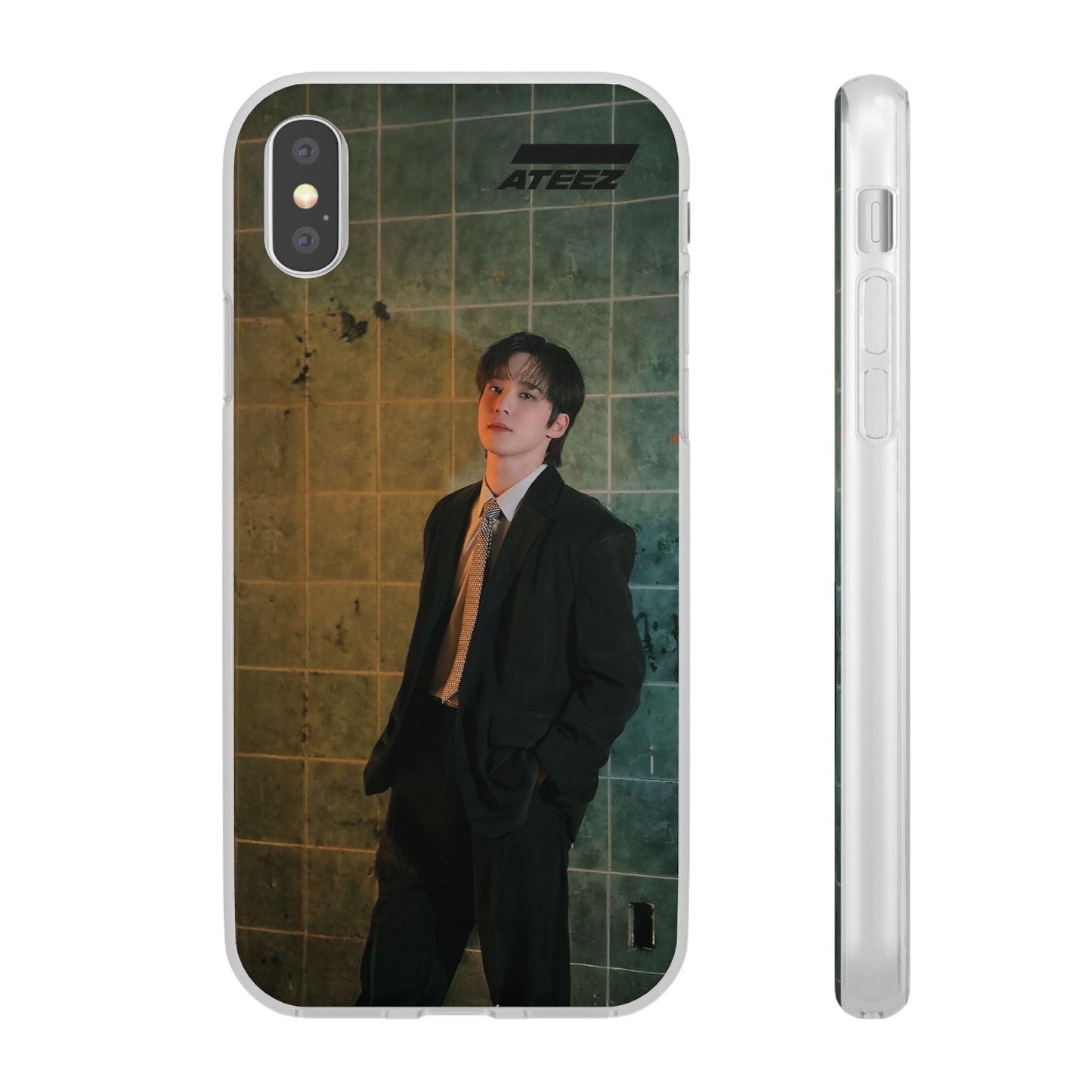 Ateez Yunho Cell Phone Case - iPhone, Samsung and Custom Covers - K - Pop Phone Covers, Gifts for Carats, SVT Stylish Cell Phone Accessories - Beyond The Shoppe