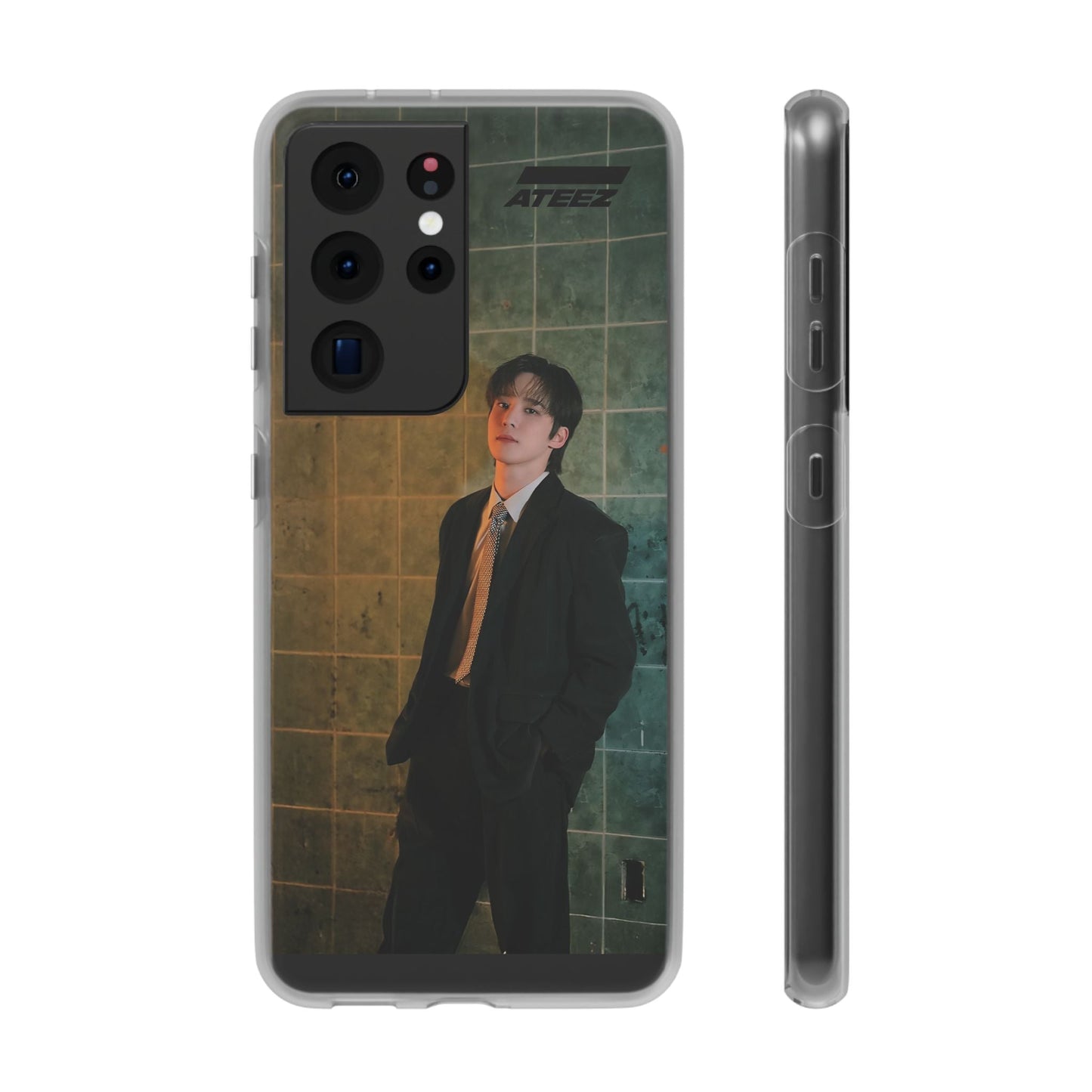 Ateez Yunho Cell Phone Case - iPhone, Samsung and Custom Covers - K - Pop Phone Covers, Gifts for Carats, SVT Stylish Cell Phone Accessories - Beyond The Shoppe