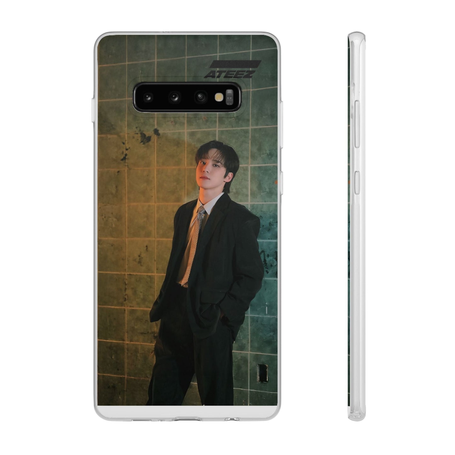 Ateez Yunho Cell Phone Case - iPhone, Samsung and Custom Covers - K - Pop Phone Covers, Gifts for Carats, SVT Stylish Cell Phone Accessories - Beyond The Shoppe