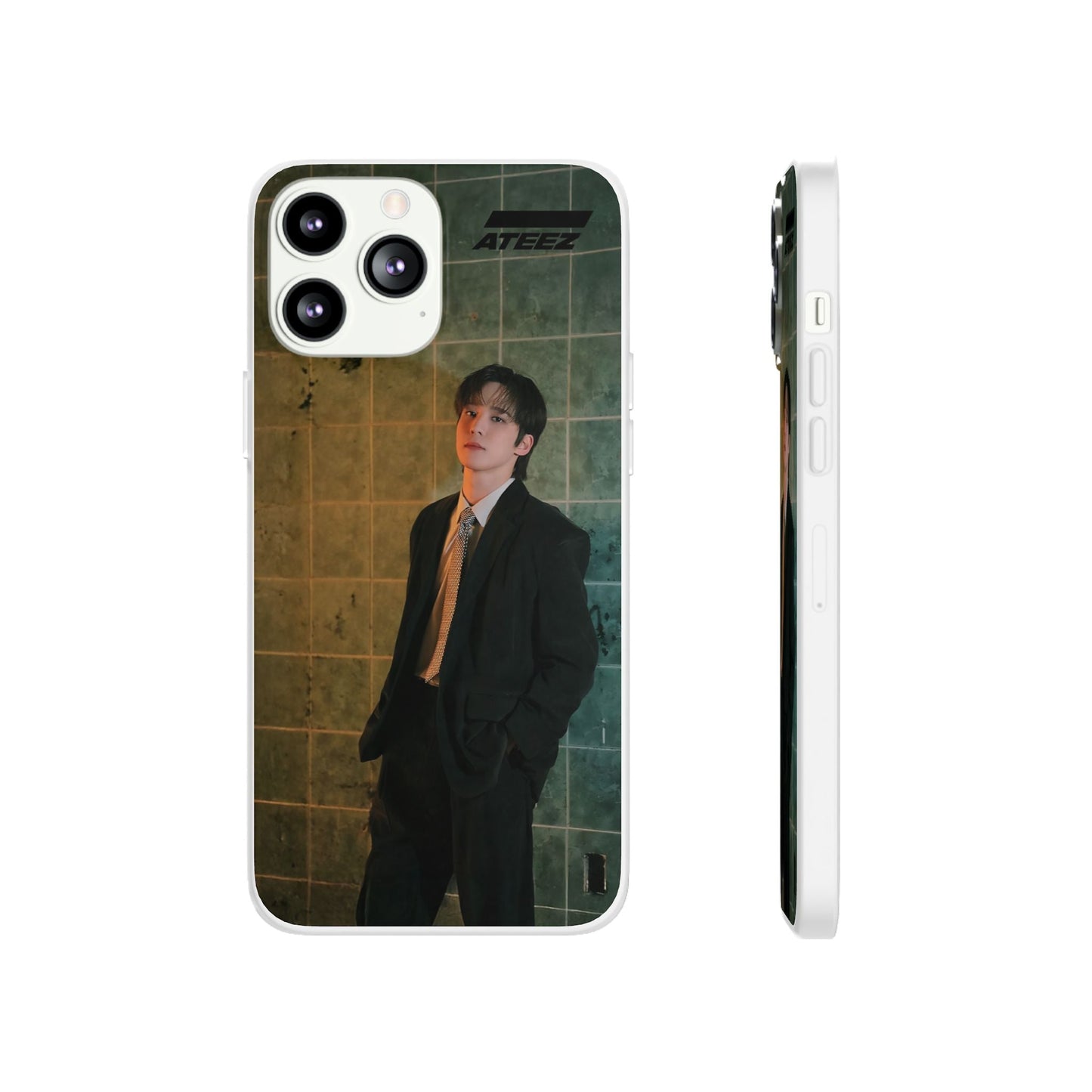 Ateez Yunho Cell Phone Case - iPhone, Samsung and Custom Covers - K - Pop Phone Covers, Gifts for Carats, SVT Stylish Cell Phone Accessories - Beyond The Shoppe