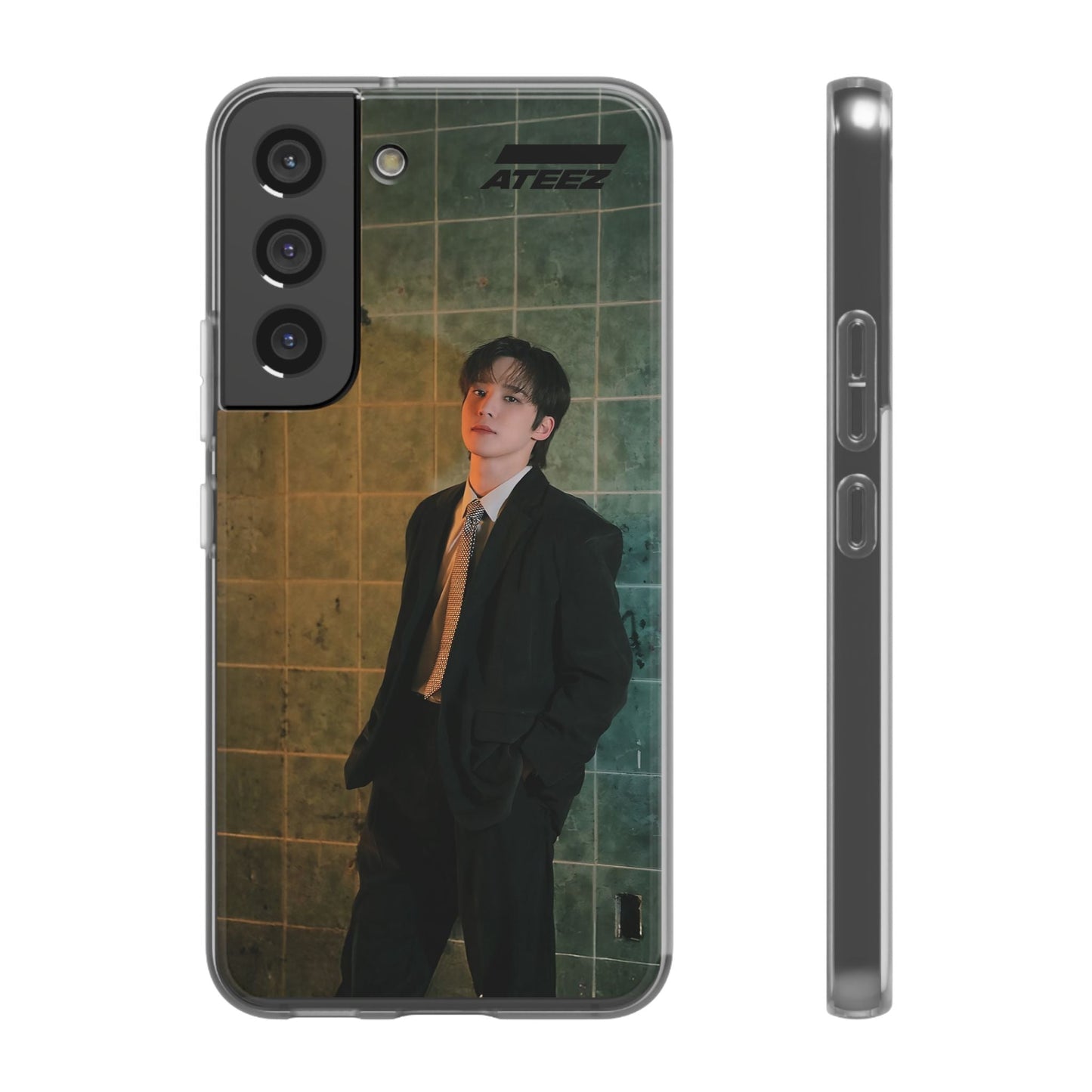 Ateez Yunho Cell Phone Case - iPhone, Samsung and Custom Covers - K - Pop Phone Covers, Gifts for Carats, SVT Stylish Cell Phone Accessories - Beyond The Shoppe