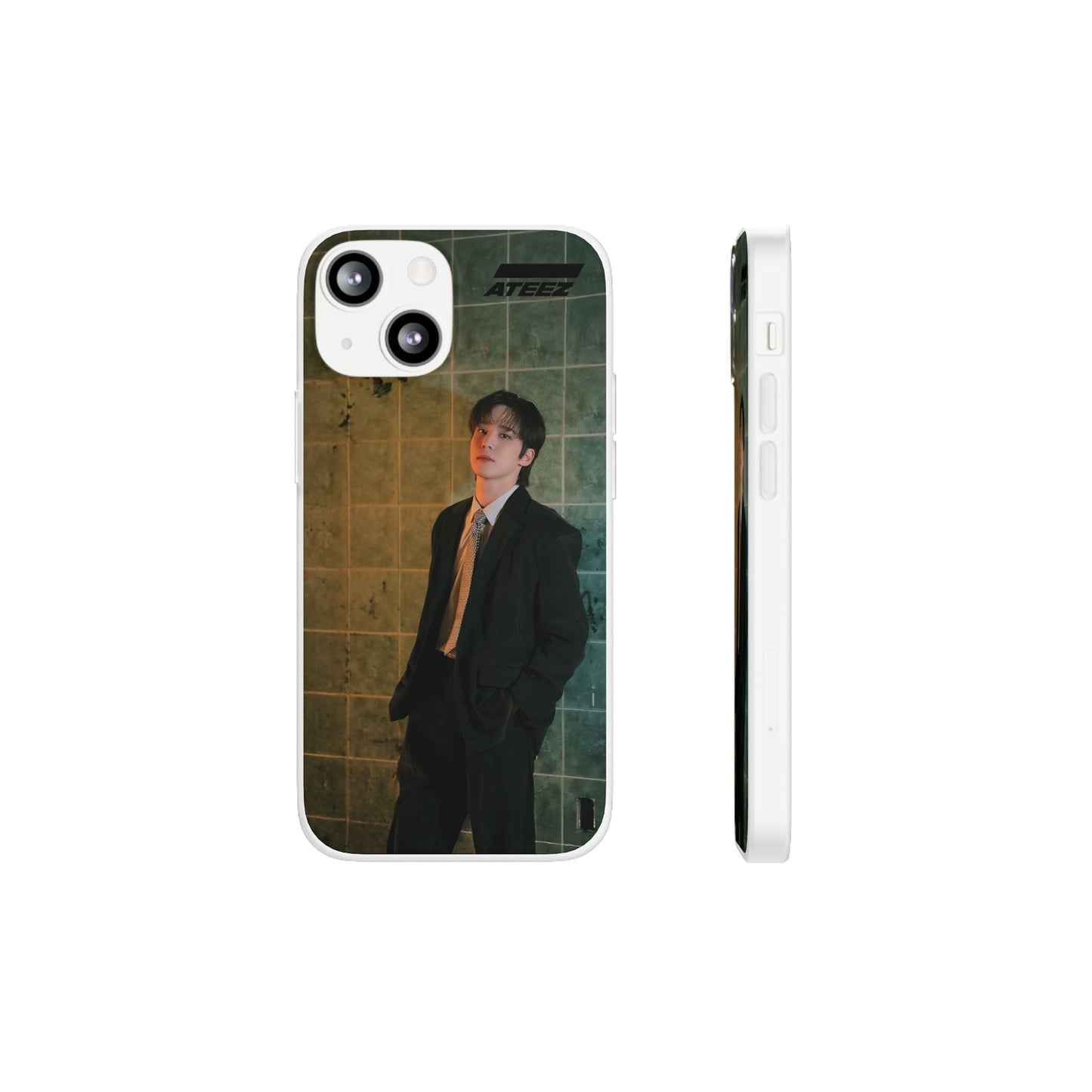 Ateez Yunho Cell Phone Case - iPhone, Samsung and Custom Covers - K - Pop Phone Covers, Gifts for Carats, SVT Stylish Cell Phone Accessories - Beyond The Shoppe