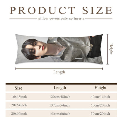 Ateez Yunho Custom Full body pillow case - Double sided pillowcase - 3 sizes! Custom pillow cover - aniteez - Beyond The Shoppe