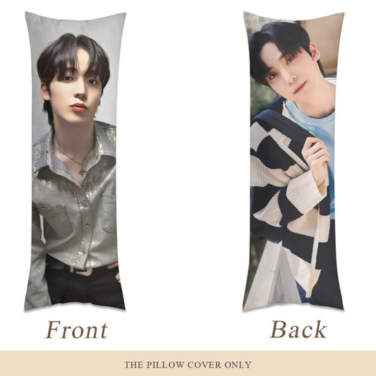 Ateez Yunho Custom Full body pillow case - Double sided pillowcase - 3 sizes! Custom pillow cover - aniteez - Beyond The Shoppe