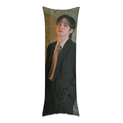 Ateez Yunho Full body pillow case - double sided in 3 sizes Ateez full size pillowcase - Aniteez pillow case - Beyond The Shoppe