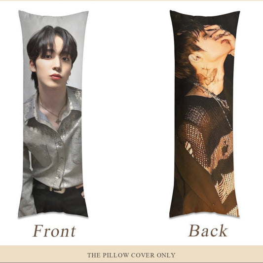 Ateez Yunho & Mingi Custom Full body pillow case - Double sided pillowcase! 3 sizes Custom pillow cover - Atiniy aniteez - Beyond The Shoppe