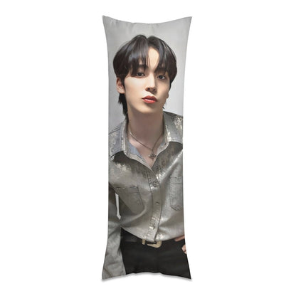 Ateez Yunho & Mingi Custom Full body pillow case - Double sided pillowcase! 3 sizes Custom pillow cover - Atiniy aniteez - Beyond The Shoppe