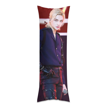 Stray Kids Han Jisung and Hyunjin Body Pillow Case - Full body pillow case - Double sided pillowcase - in 3 sizes! Stays Skzoo