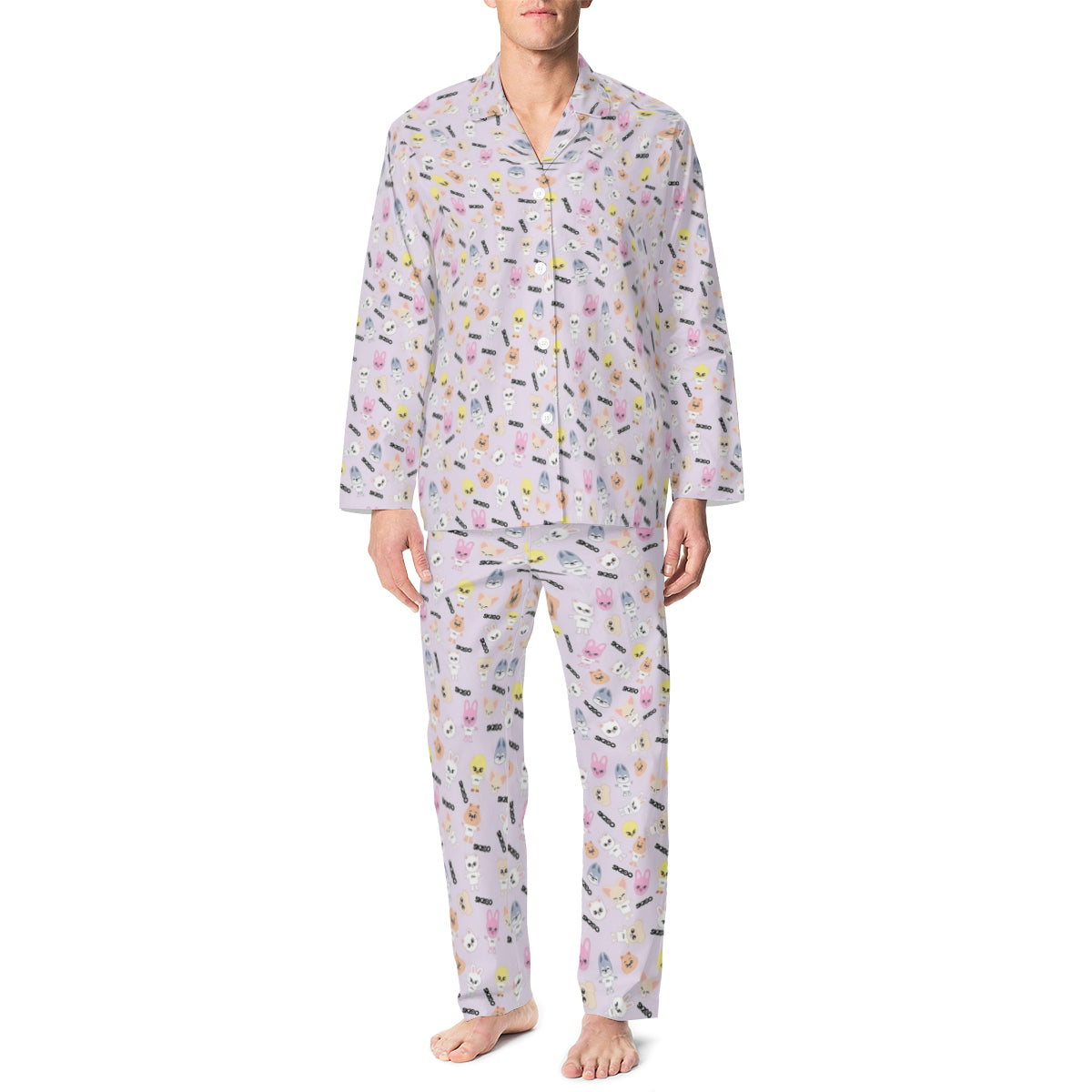 Stray Kids Skzoo Adults Pajamas Sets - Kpop pajamas for women & men - Great Kpop gift!