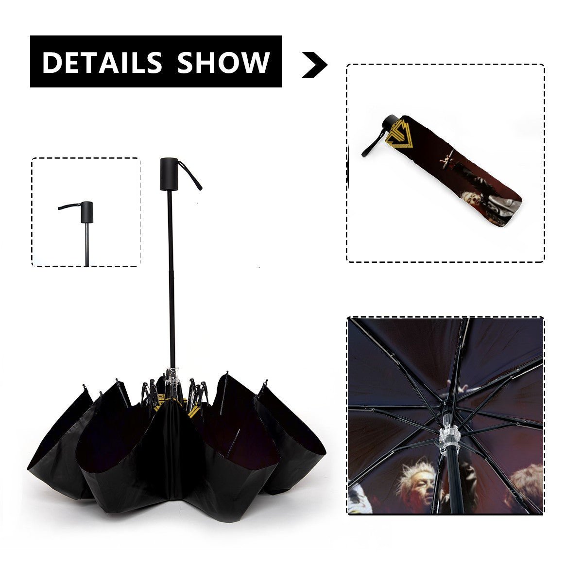 BigBang Automatic opening umbrella - Kpop for rainy weather and protection from weather - Beyond The Shoppe