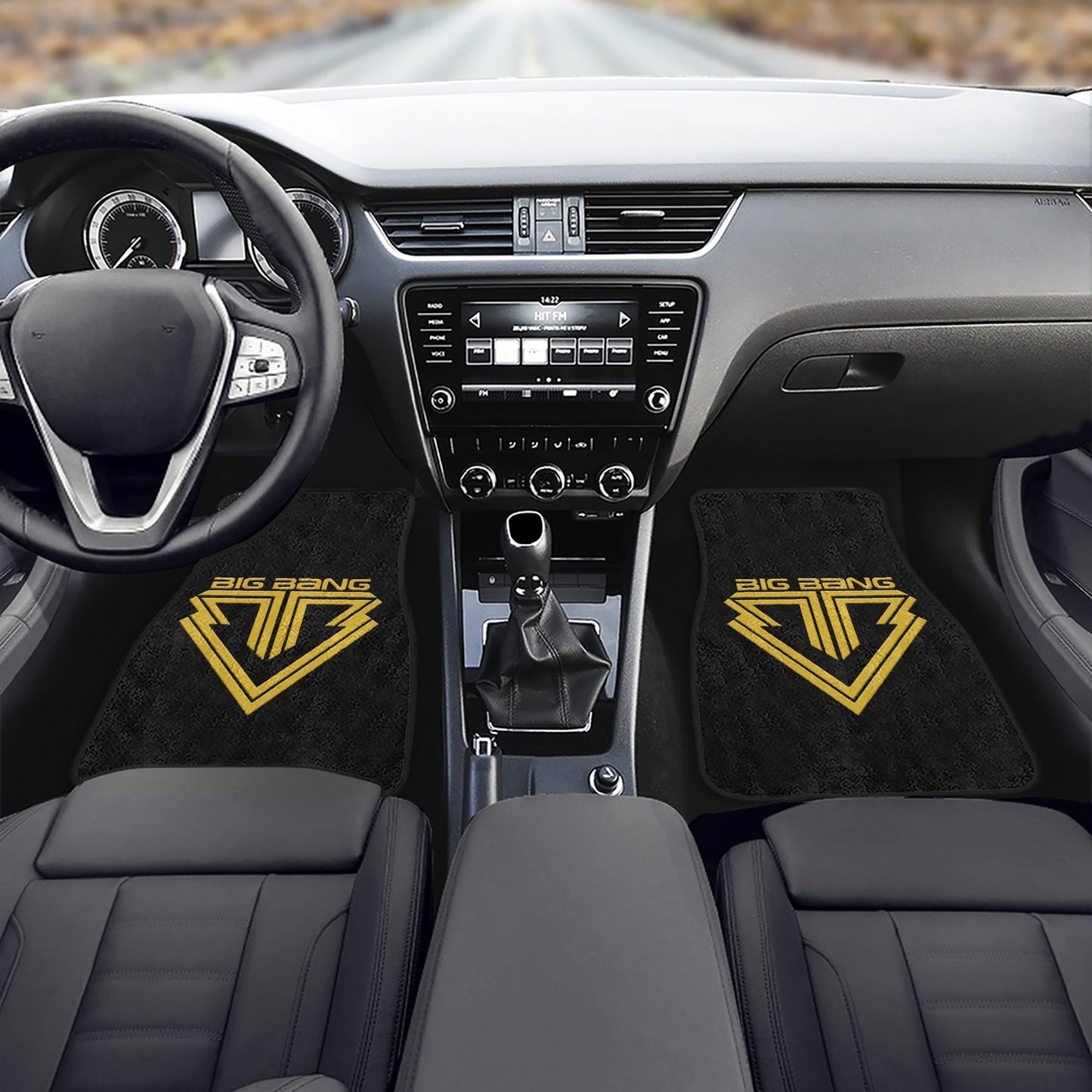 BigBang Car Floor Mats - 2Pcs Car Floor Mats - Car Accessories - Kpop car mats - (Set of 2) - Beyond The Shoppe