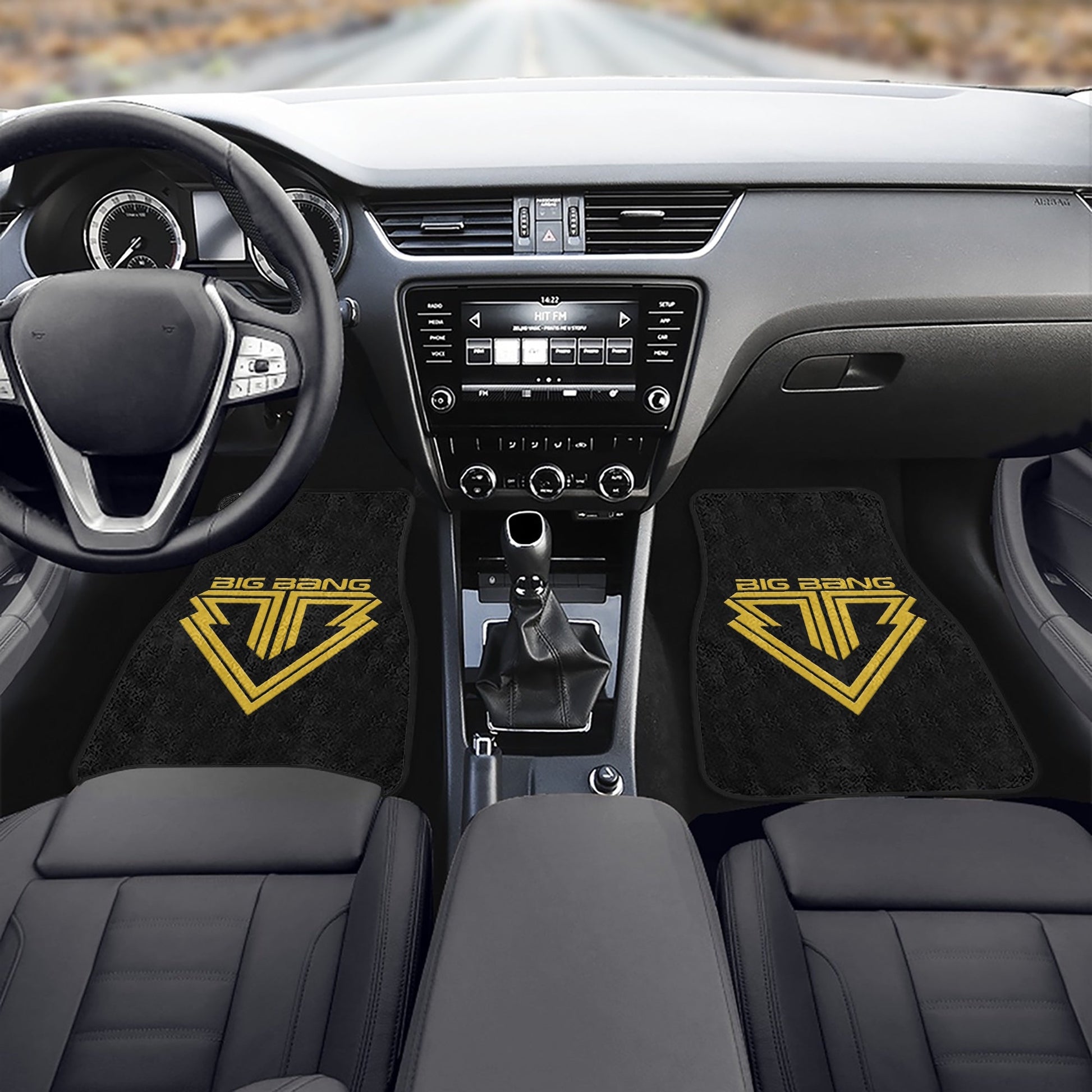BigBang Car Floor Mats - 2Pcs Car Floor Mats - Car Accessories - Kpop car mats - (Set of 2) - Beyond The Shoppe